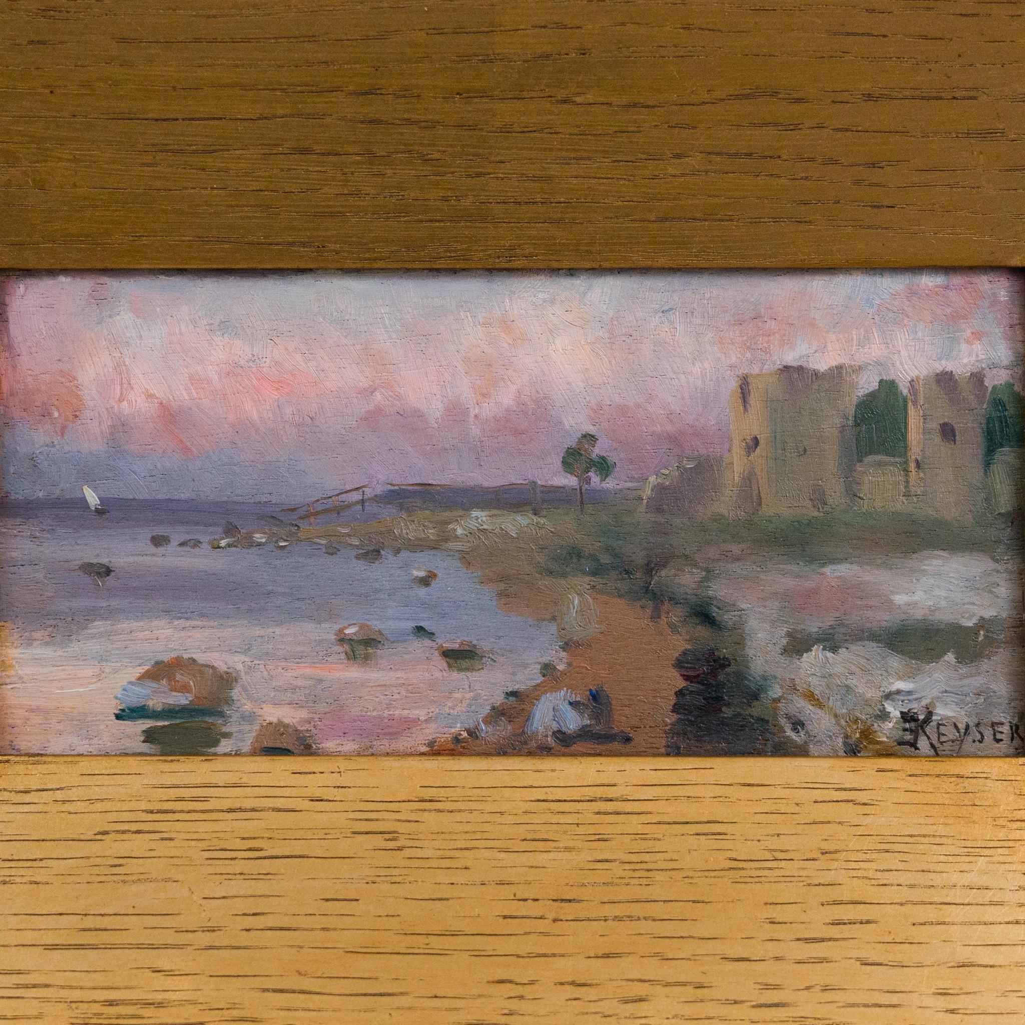 Vista da Visby, Gotland, 1883 ca. in vendita 2
