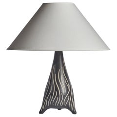 Elisabeth Loholt, Table Lamp, Stoneware, Denmark, 1960s