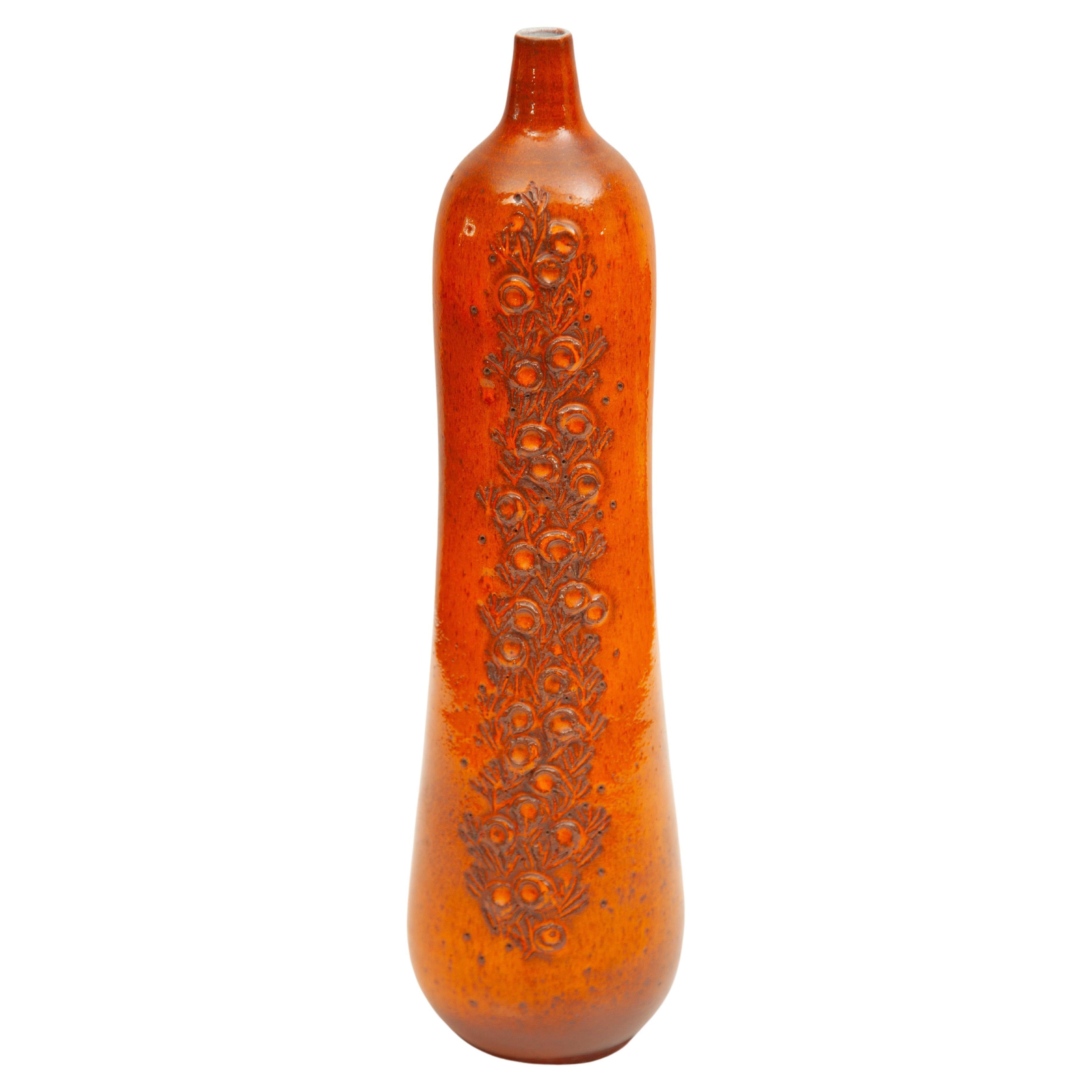 Elisabeth Vandeweghe "Vaso arancione Selenium" per Perignem, Belgio