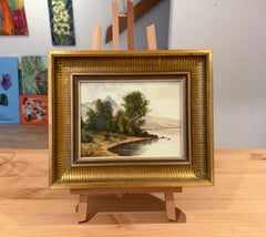 Elisabeth Voigt – Signed German Landscape Oil Painting, circa 1950s