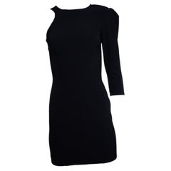 Elisabetta Franchi, Asymmetric dress in black