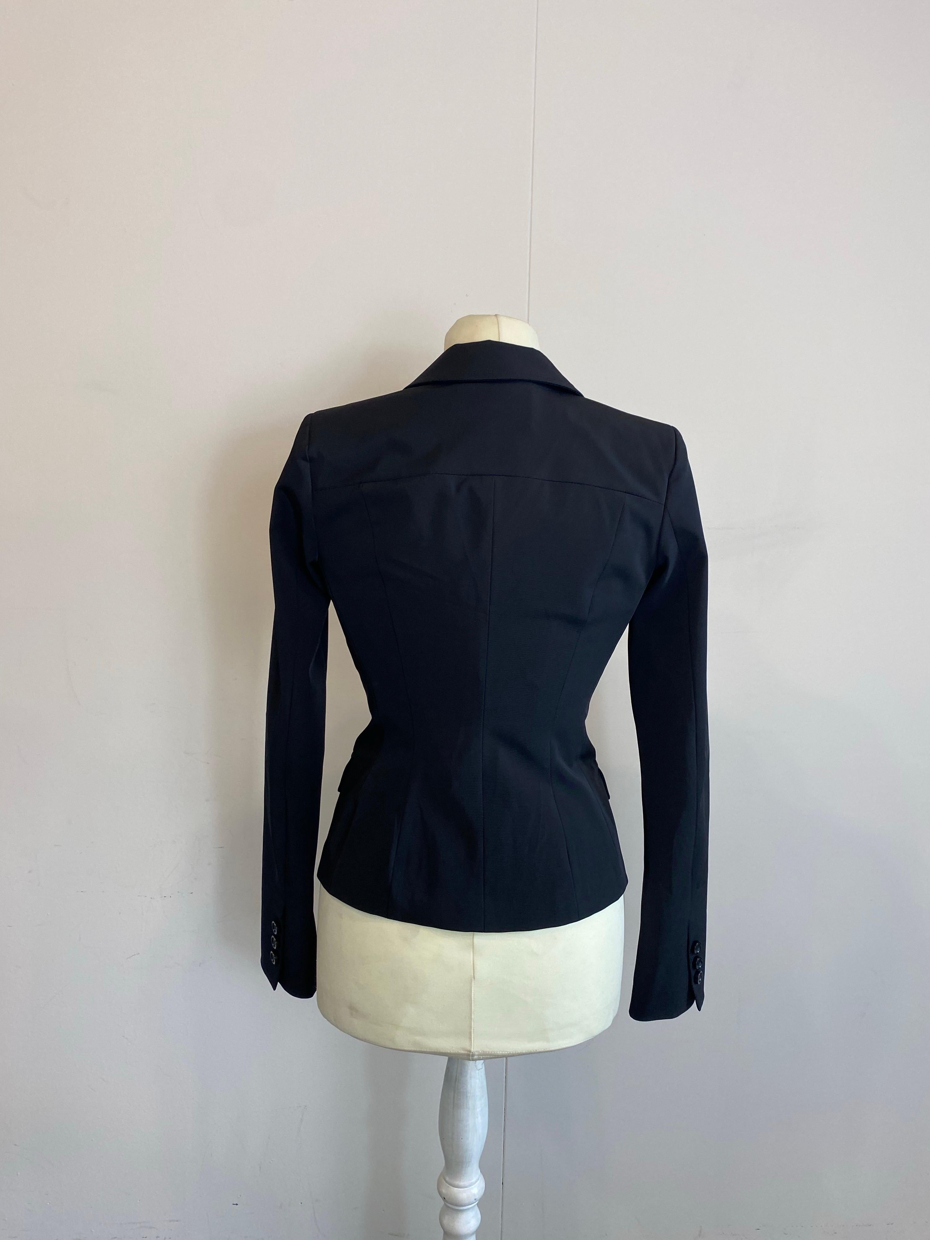 Elisabetta Franchi Schwarze Jacke im Angebot 2