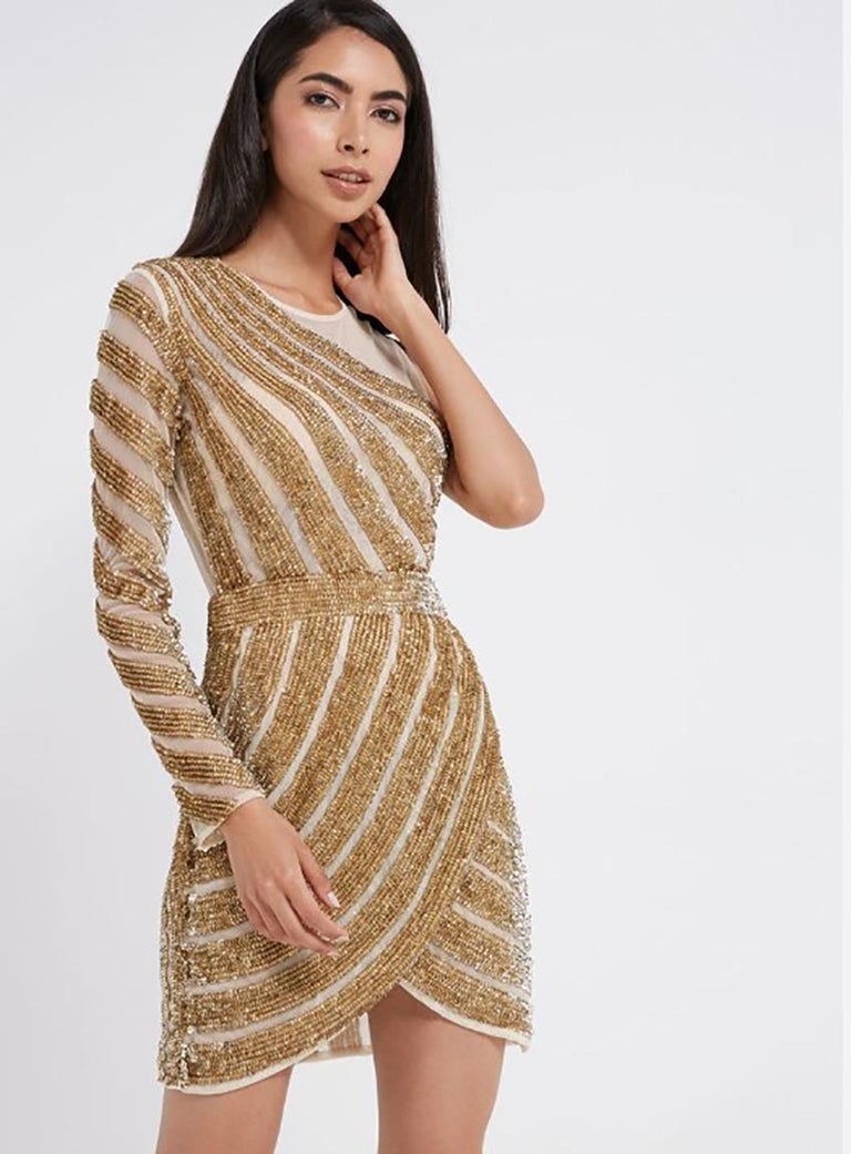 elisabetta franchi gold dress ELISABETTA FRANCHI Woman dress Abb2152e2-DC6 Yellow main image 0