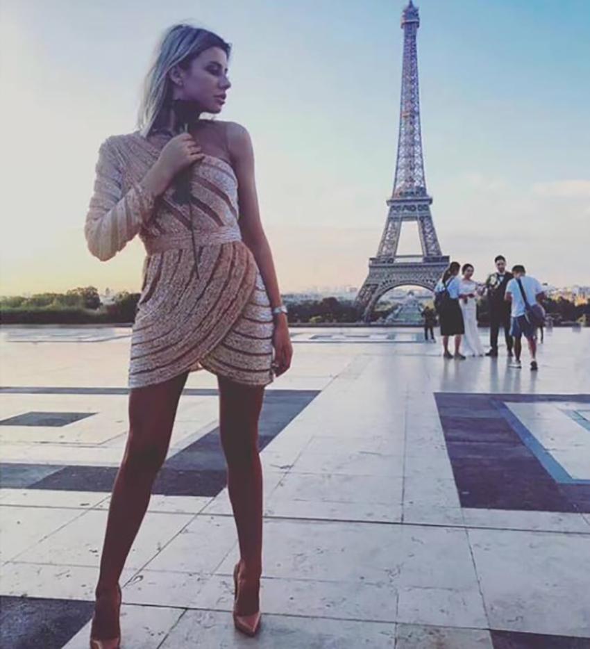 goldenes kleid optische täuschung