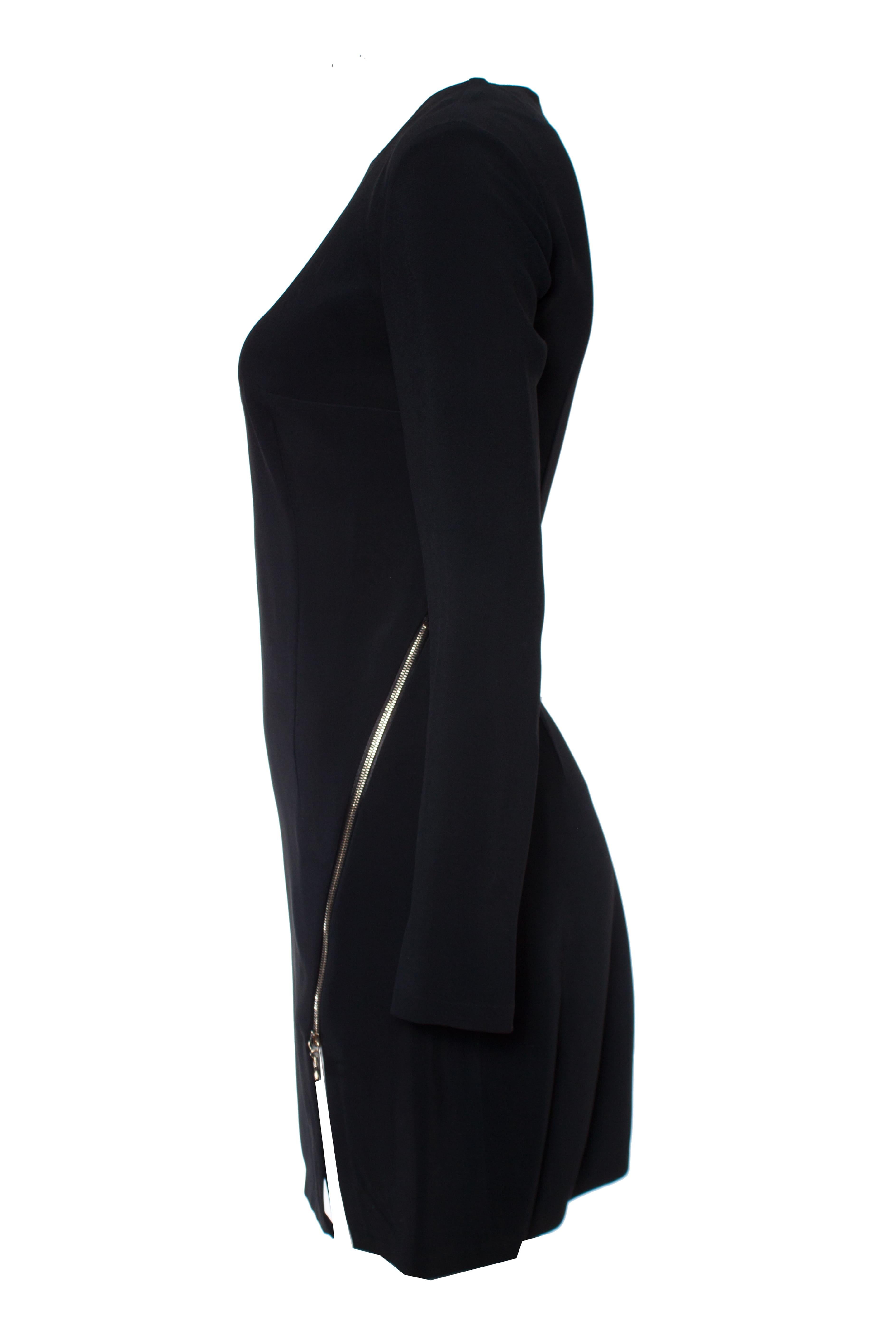 Elisabetta Franchi, Vestido de una manga. Negro en venta