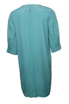 Elisabetta Franchi, turquoise tunic dress
