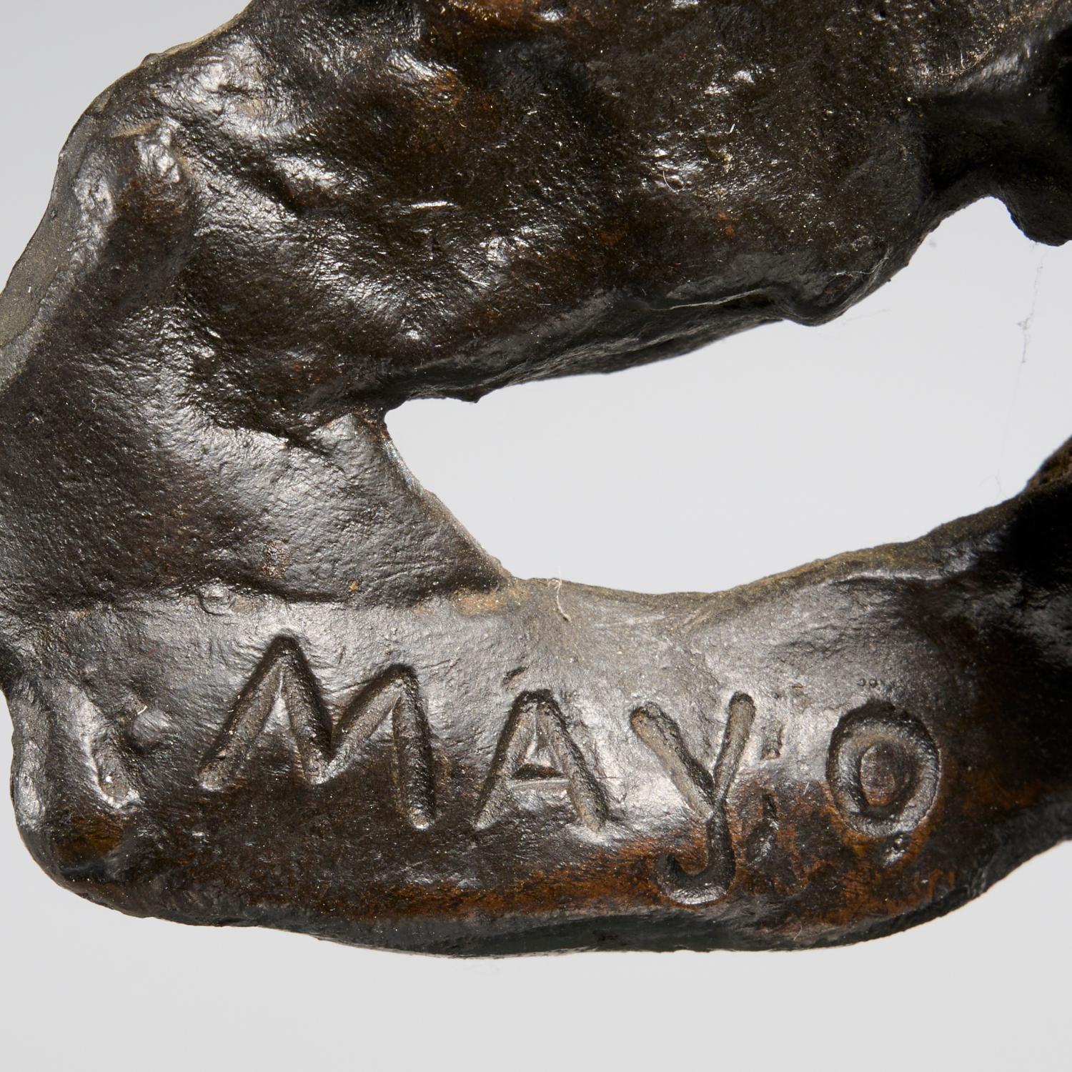 Elisabetta Mayo d’Aloisio, L’Eterno Padre, Bronze Bust, Italian, c. 1930s For Sale 1