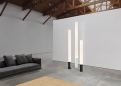 Elise 60 Floor Lamp in White Marble by Pablo Designs