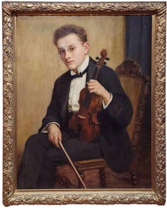 La suonatrice di violino, Berlino, German artist