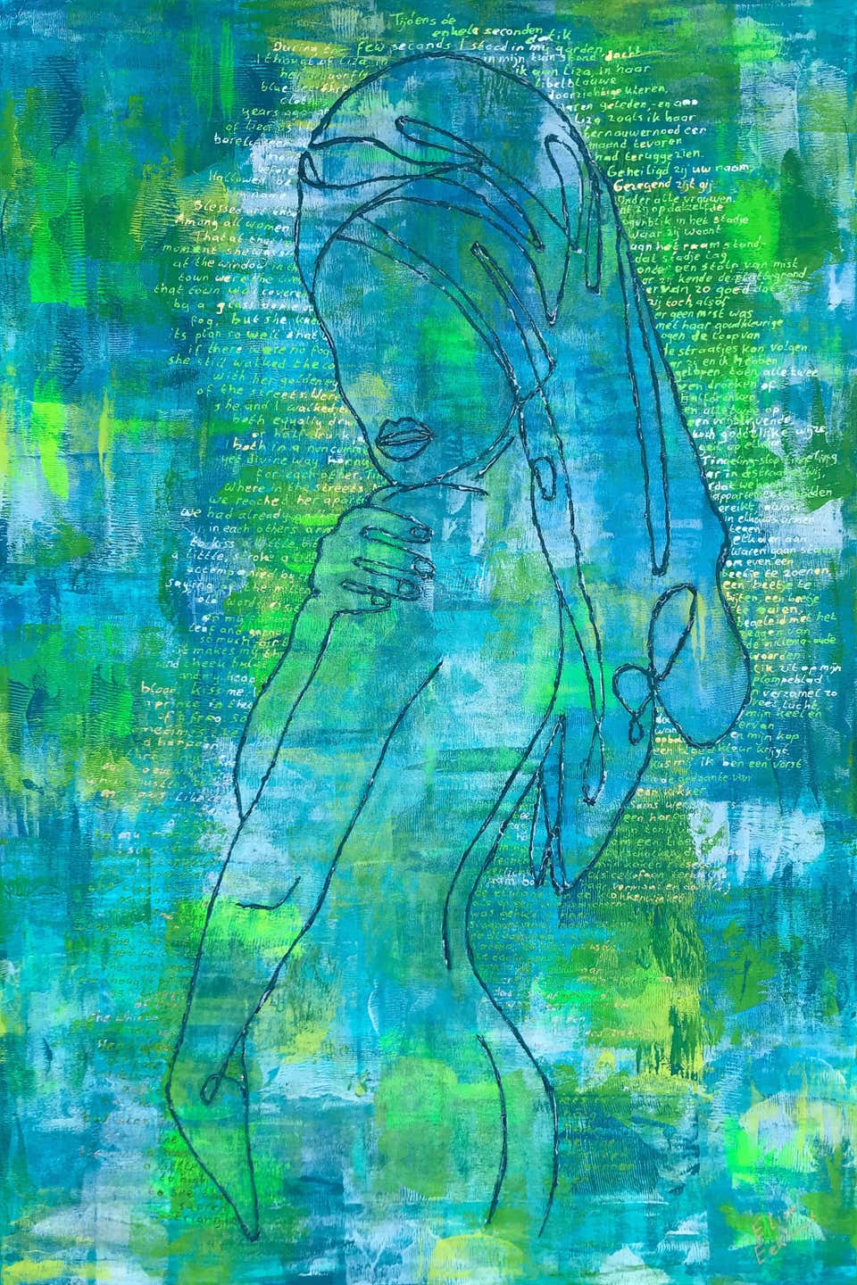 Long Rectangular Paintings - 164 For Sale on 1stDibs | long rectangular ...