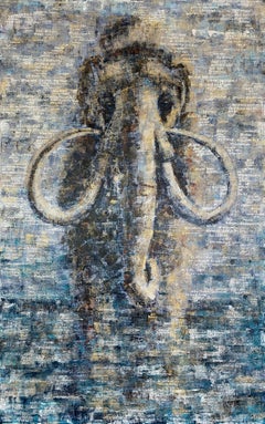 Mammoth 02 Doggerland, Painting, Acrylic on Canvas