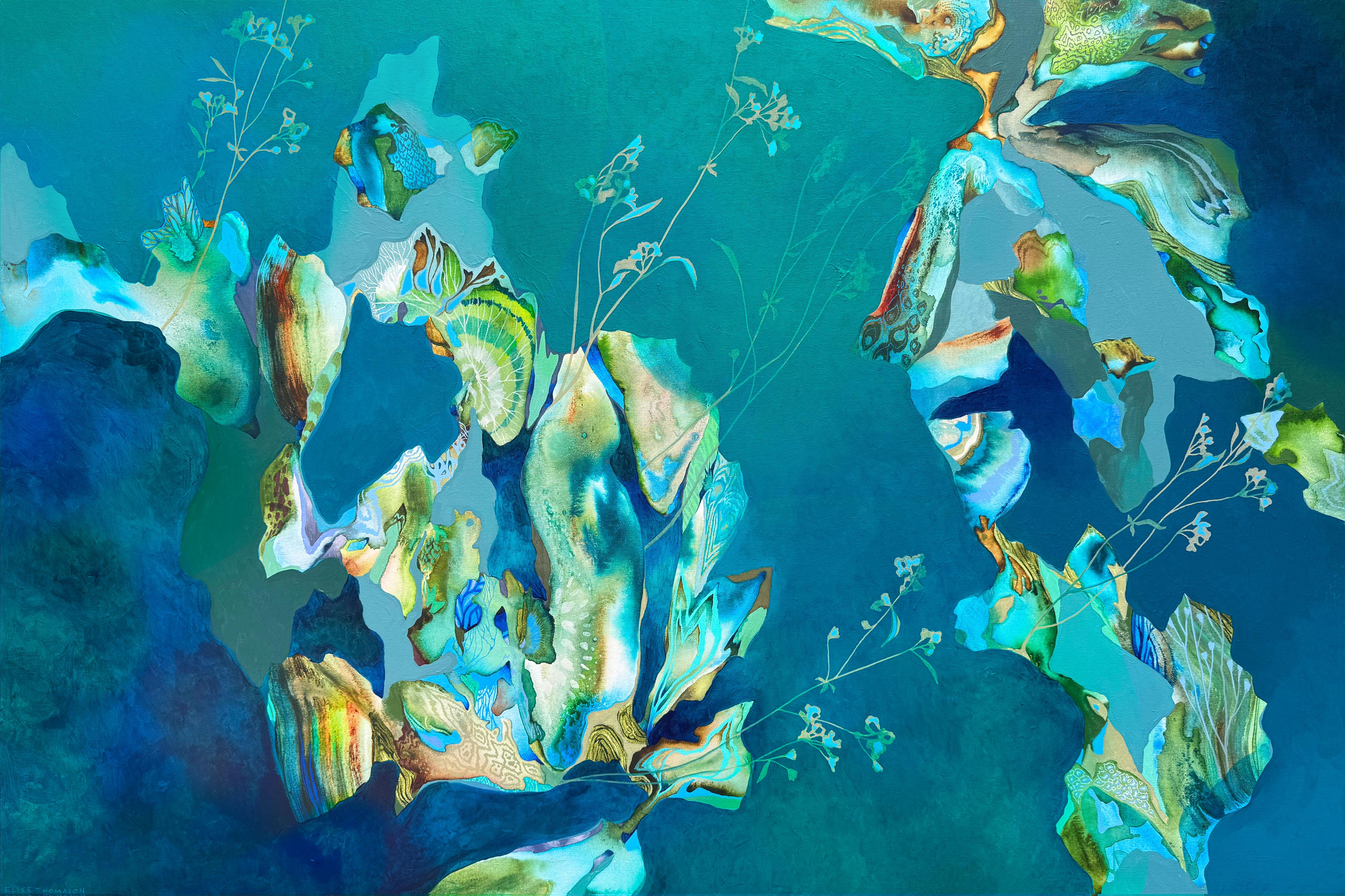 Elise Thomason Landscape Painting – Wie bereits beschworen