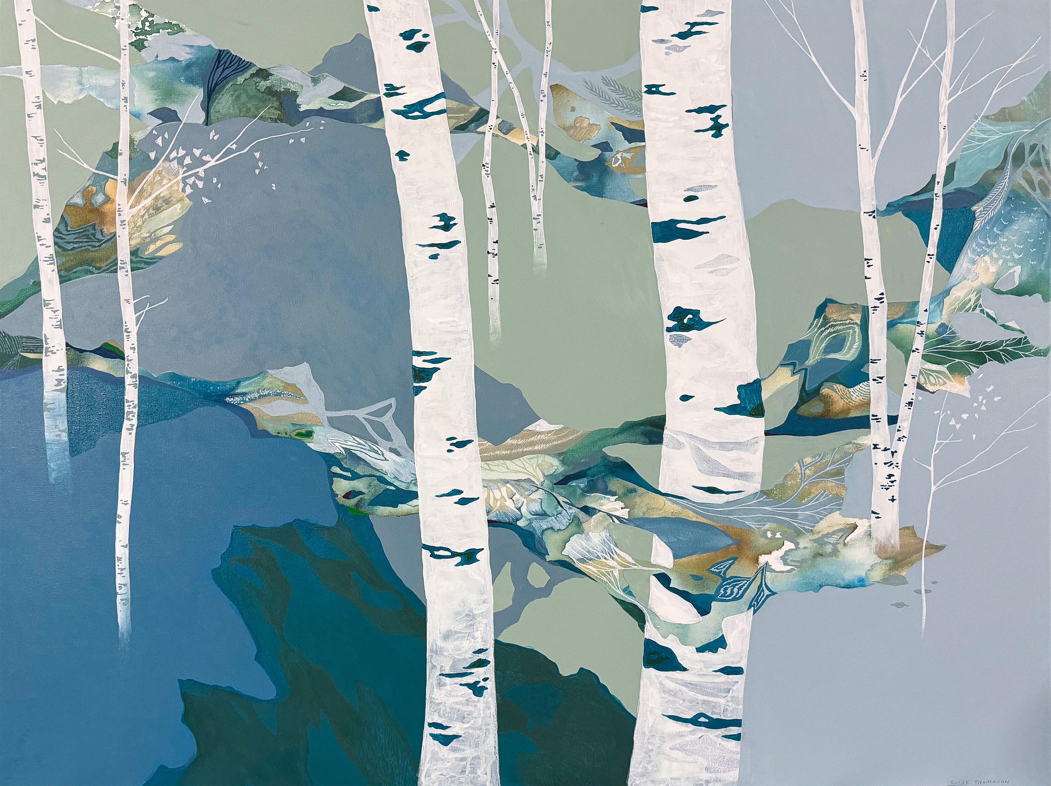 Credevo che fosse successo qualcosa - Painting di Elise Thomason