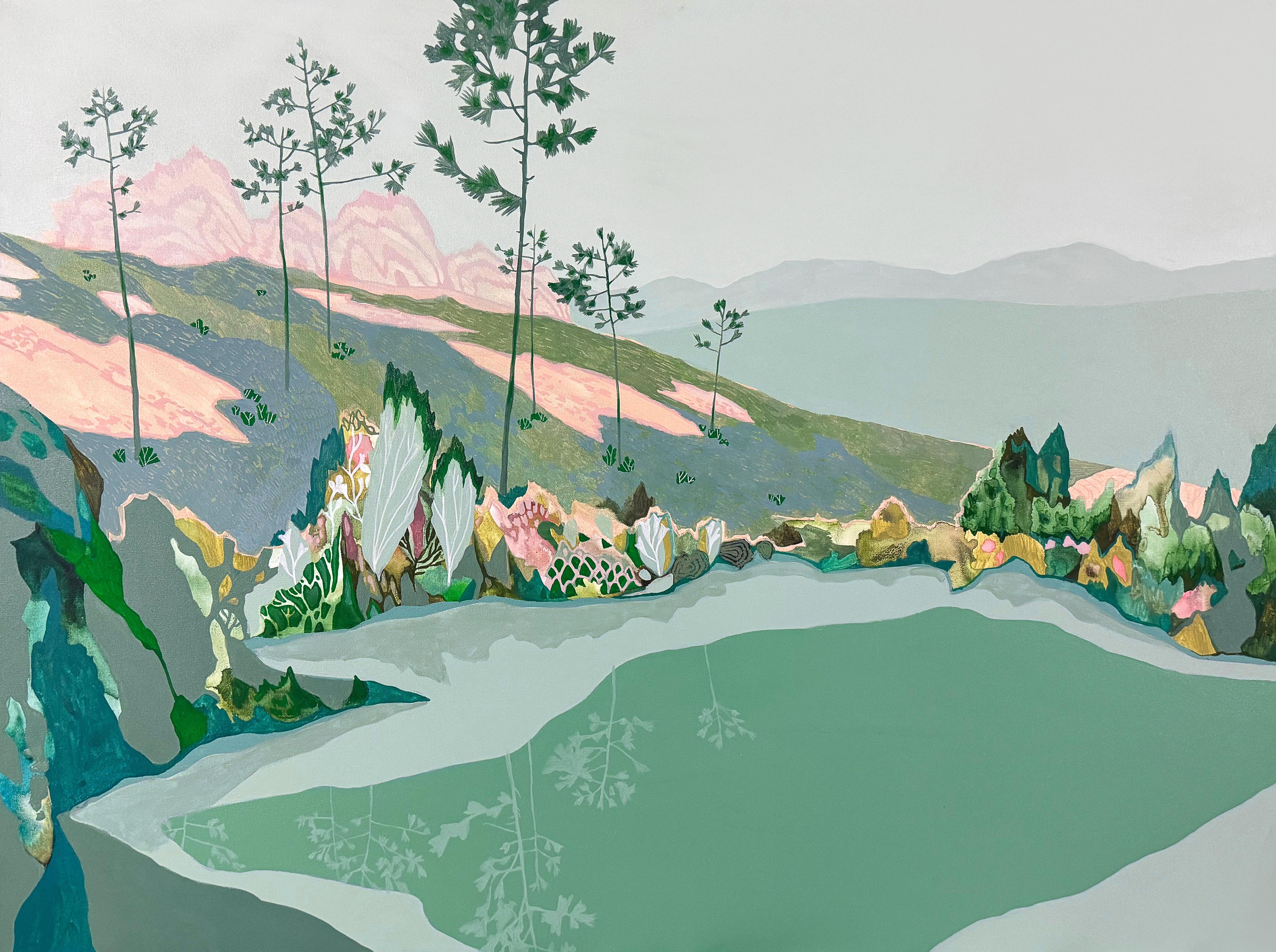 Parlato e riecheggiato - Painting di Elise Thomason