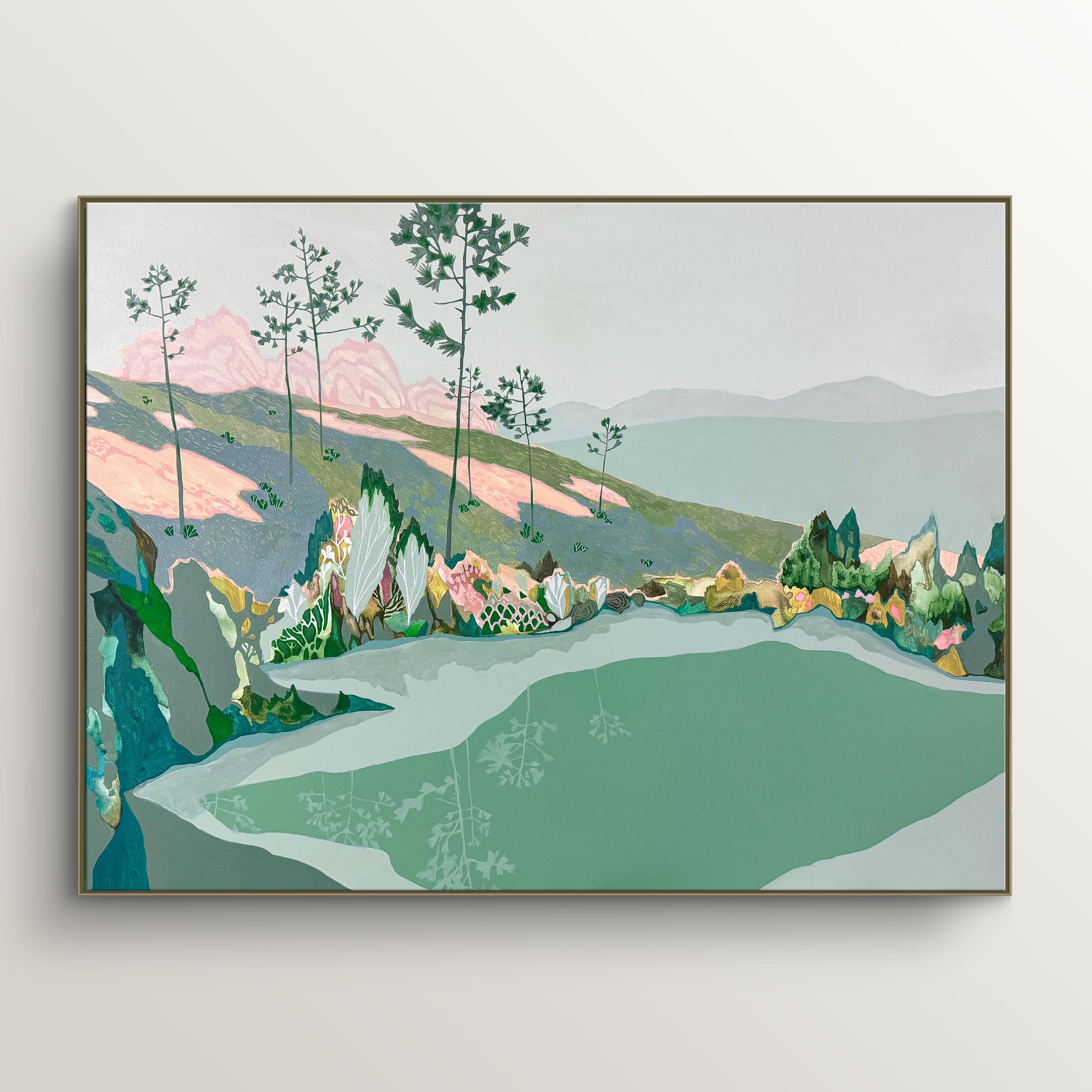 Landscape Painting di Elise Thomason - Parlato e riecheggiato
