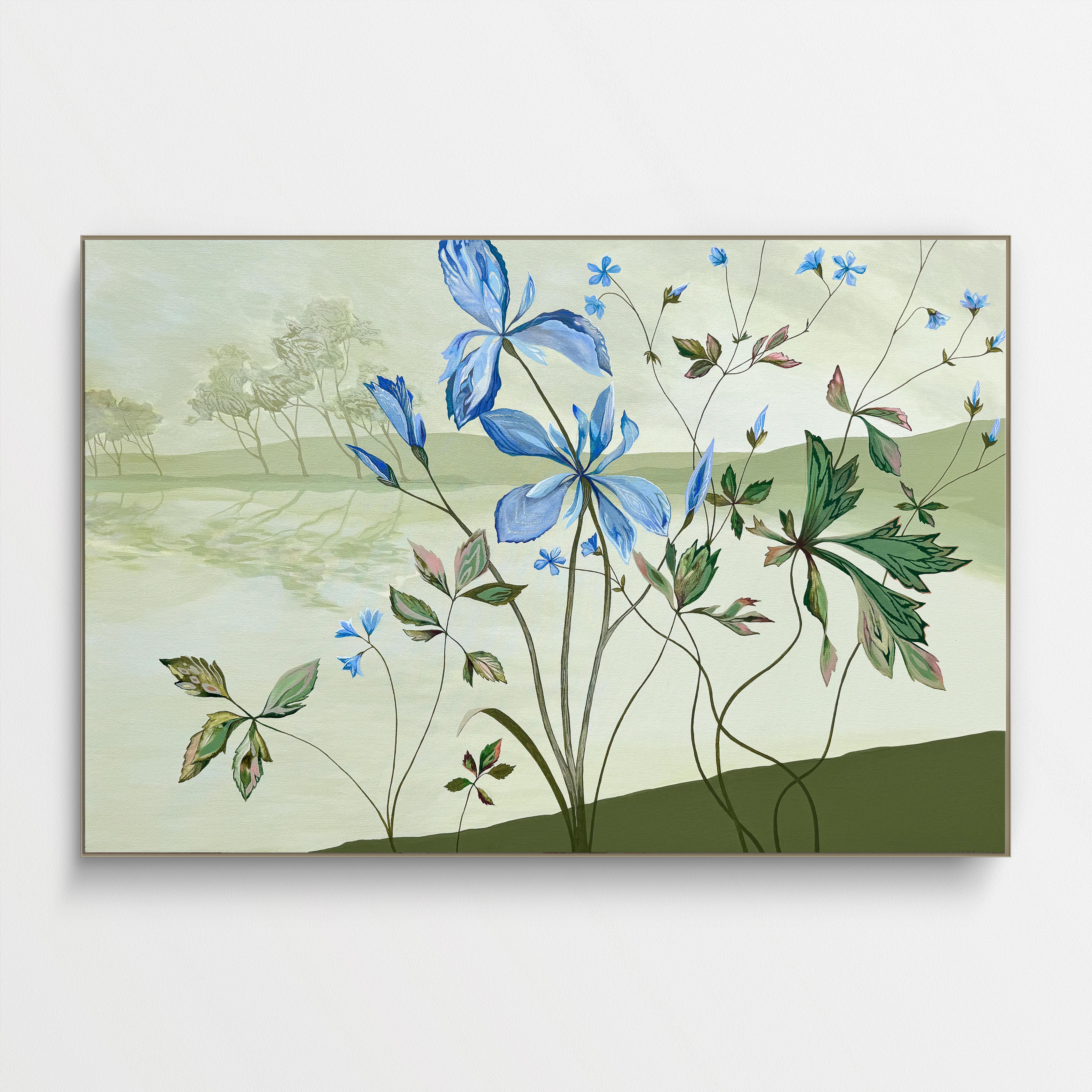 Landscape Painting de Elise Thomason - Que Ella Misma Había Visto
