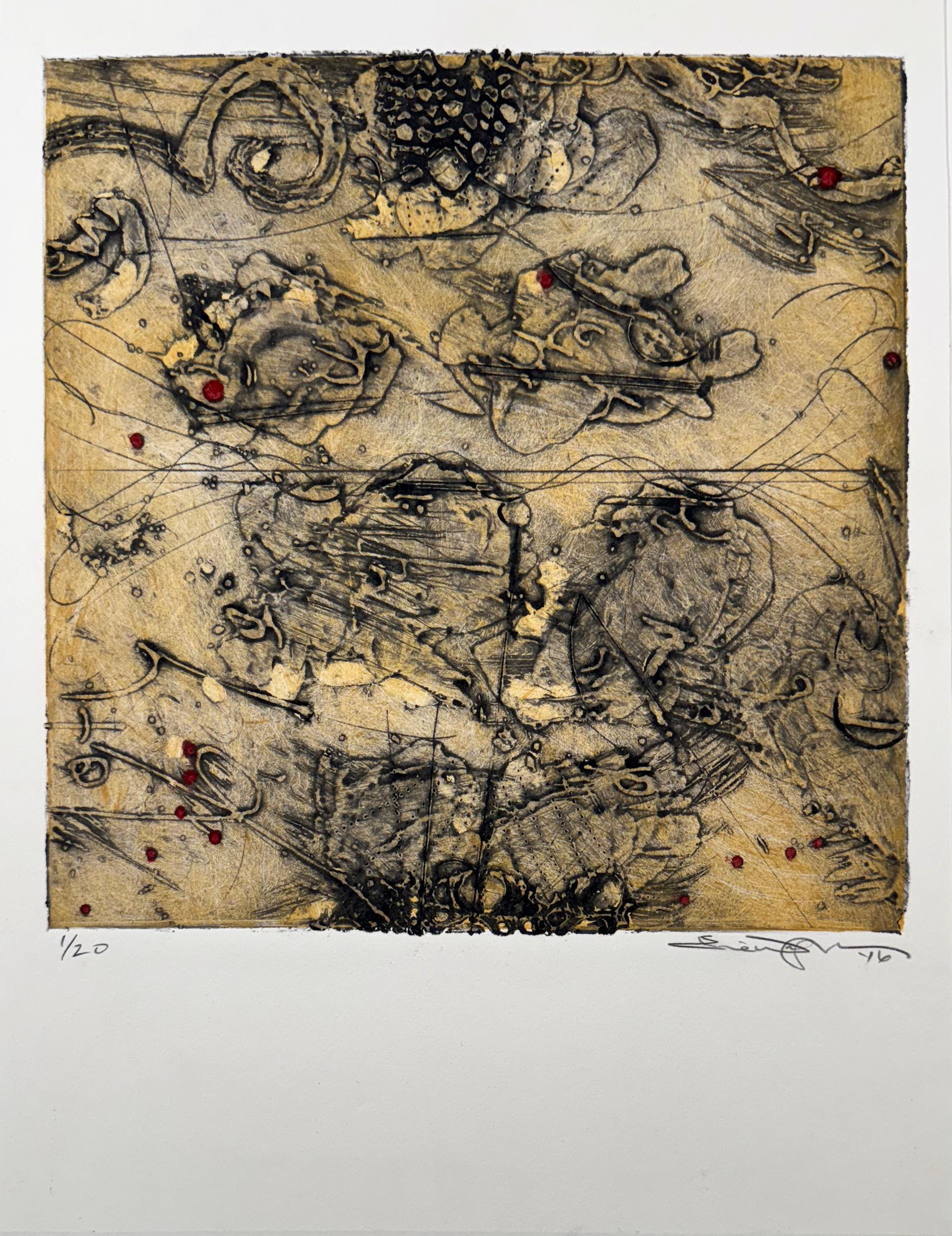 Signed and numbered from an edition of 20.

Elise Wagner painter, printmaker, and teacher, is a recent recipient of the Pollock Krasner Foundation Grant. Originally from Jersey City, New Jersey, Elise relocated to Portland, Oregon over 30 years ago.