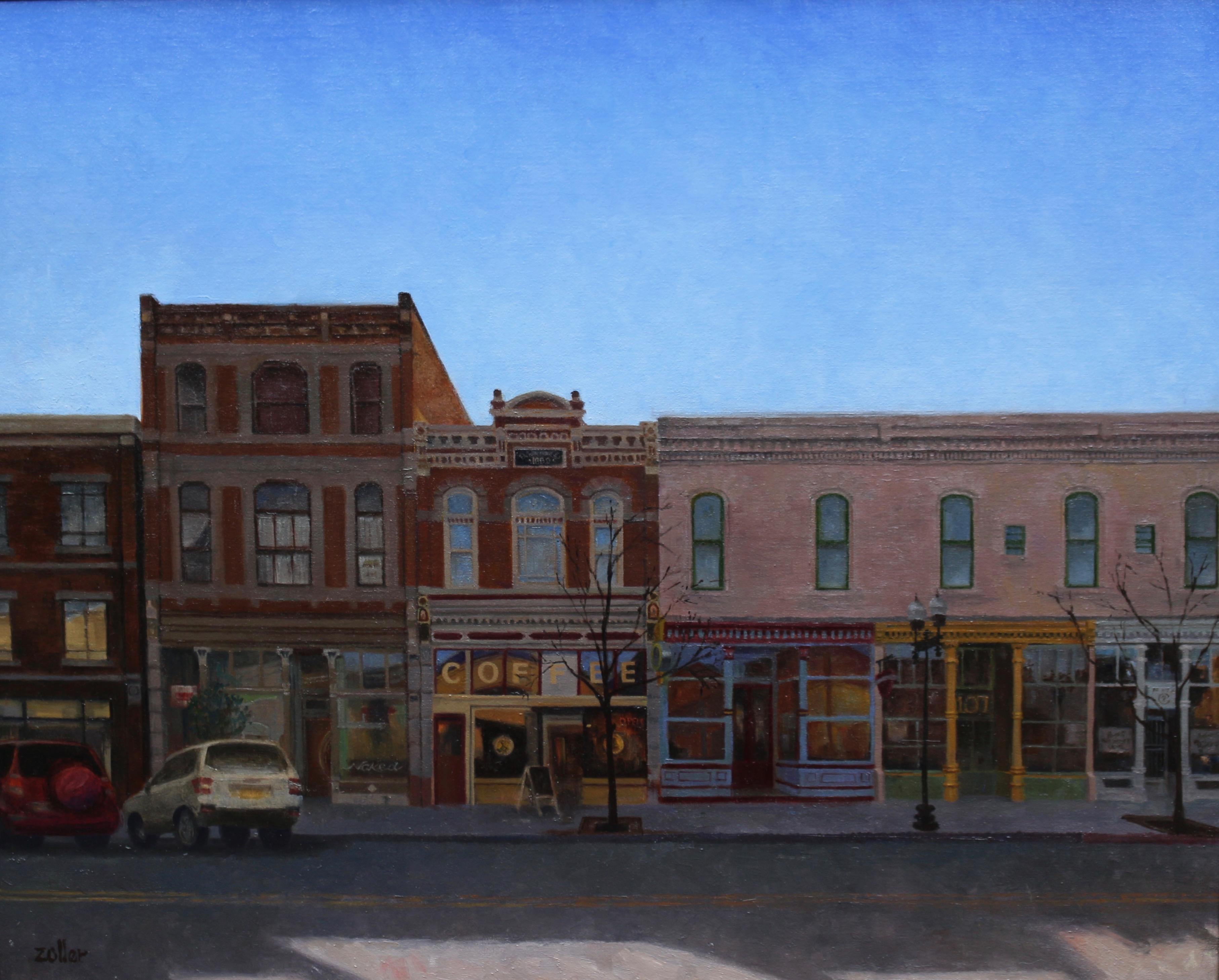 Elise Zoller Landscape Painting - 25th Street