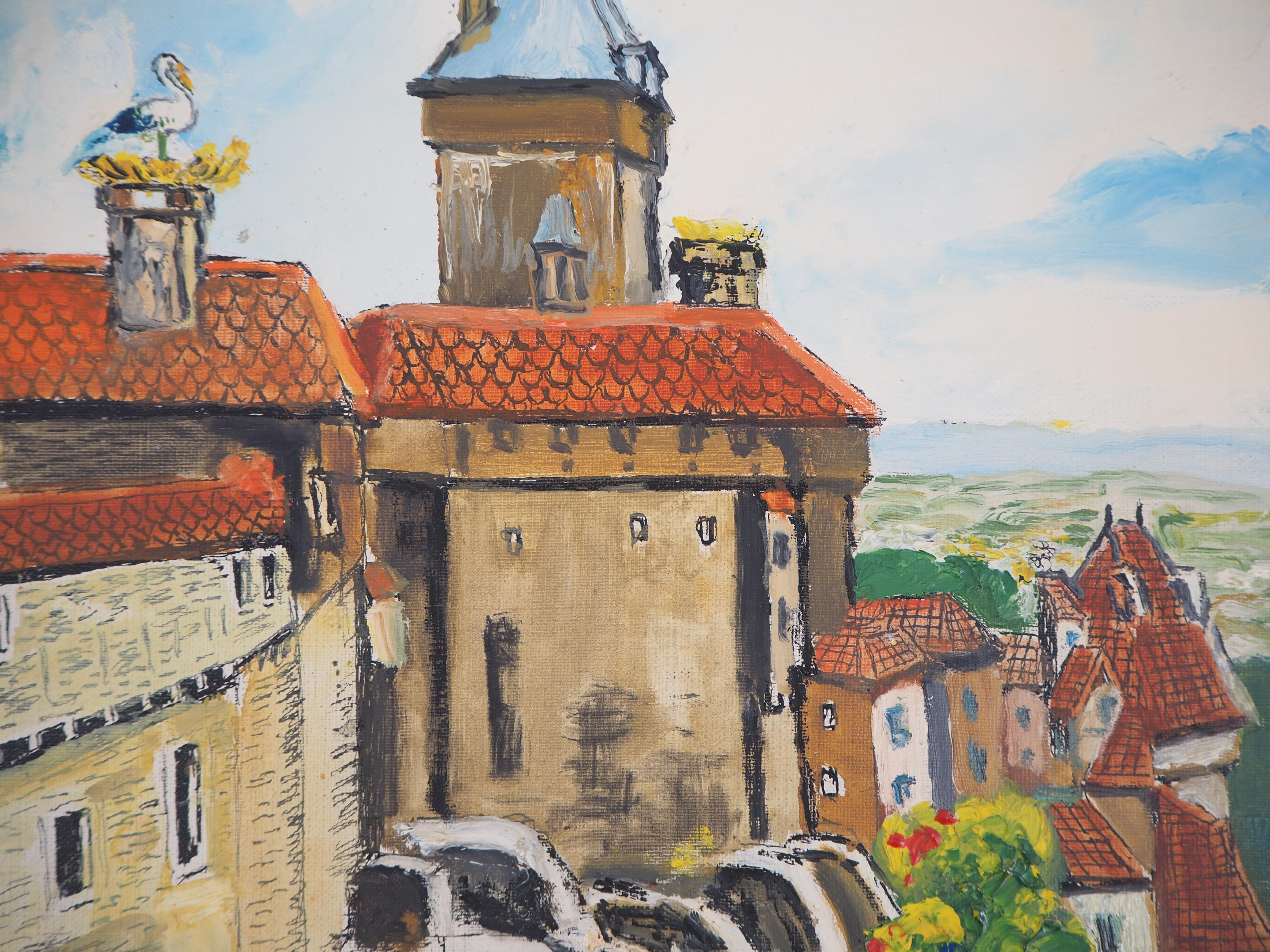 Elisee MACLET
Alsazia : Castello di Haut-Kœnigsbourg, 1930 ca.

Olio originale su tela
Firmato in basso a sinistra
Autenticato dall'artista sul retro
Su tela 41 x 33 cm a vista (circa 16 x 12 pollici)

INFORMAZIONI : Castello di Haut-Kœnigsbourg  è