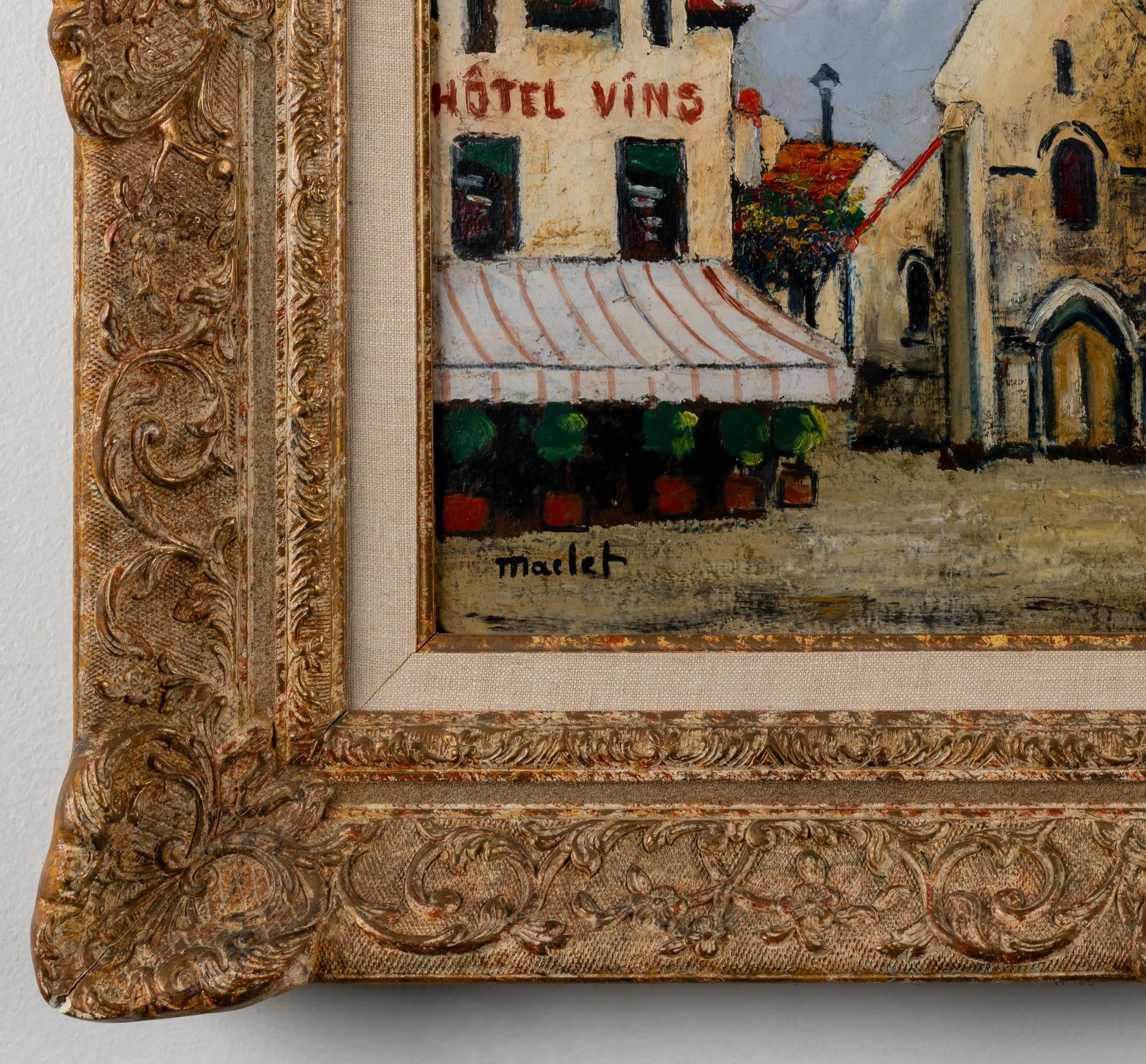 The Church's in the Square (Braun), Landscape Painting, von Elisée Maclet