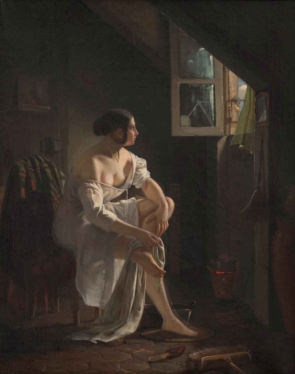 Sogno di libertà - Painting di Eliseo Sala