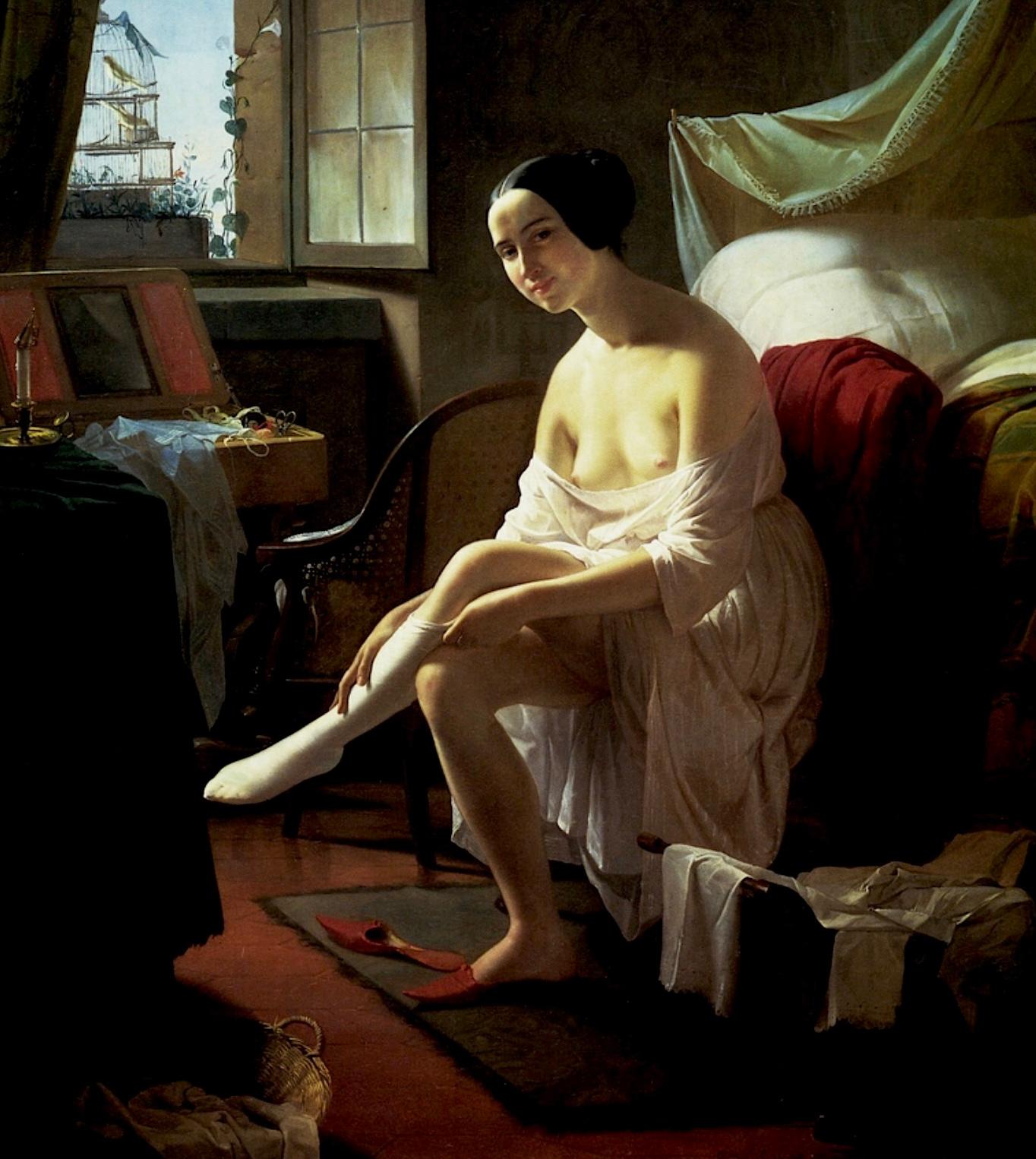Sogno di libertà - Interior Painting Marrone di Eliseo Sala
