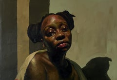 A Dare to Dream 2 -21st Century, Contemporary, Figurative Portrait, Africa Women