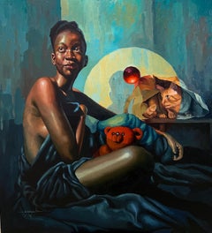 Into The Light 2  -21st Century, Contemporary, Figurative, Surrealism, Women