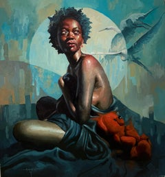 Odd Tales From an Old Flame -21st Century, Contemporary, Figurative, Surrealism