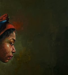 Only a Memory 2 - 21st Century, Contemporary, Figurative Portrait, Women, Gaza