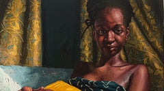 Yellow Ambitions  -21st Century, Contemporary, Figurative, Surrealism Women