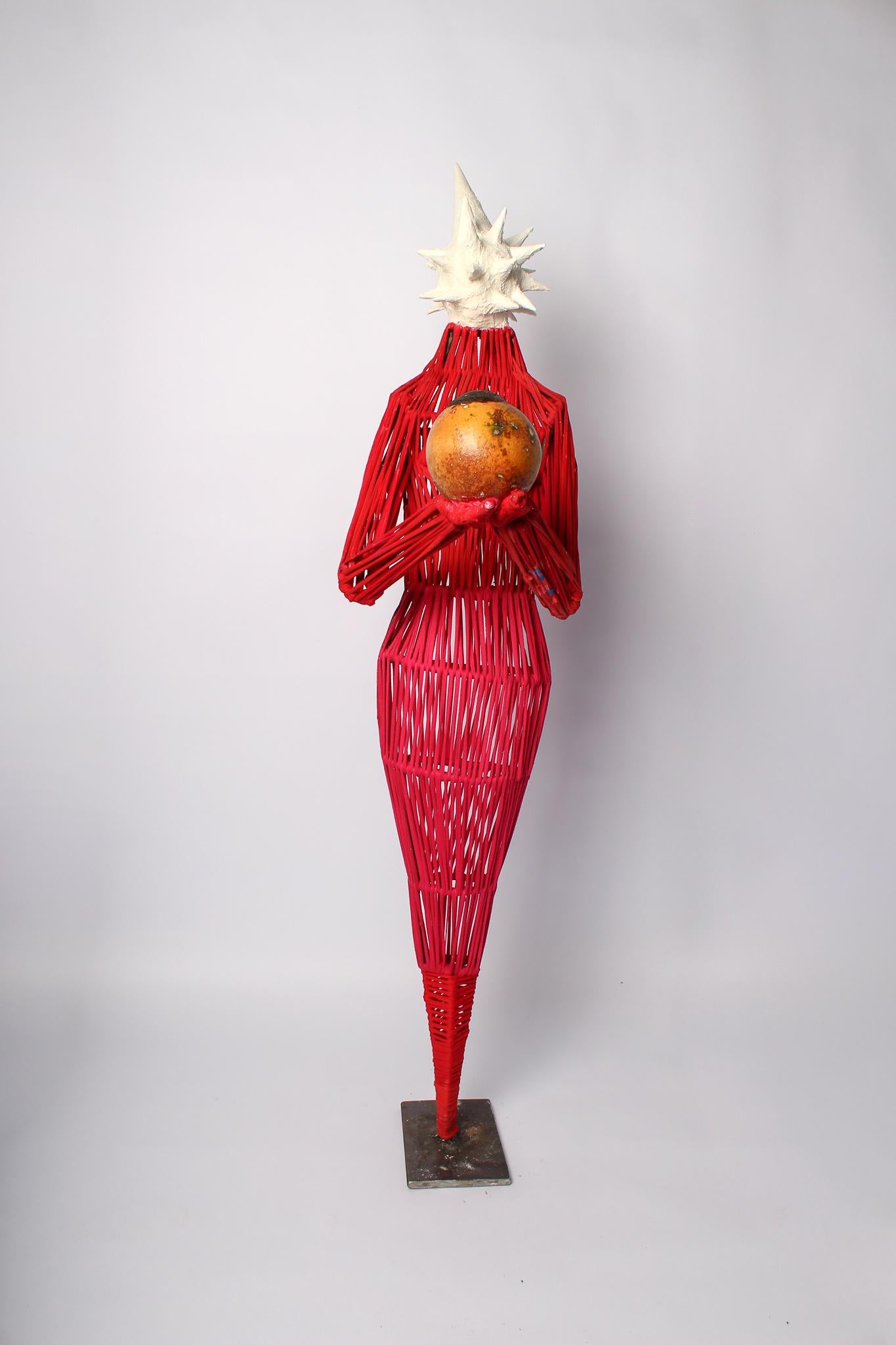 Alms Woman, Elisia Nghidishange, Mixed media sculpture