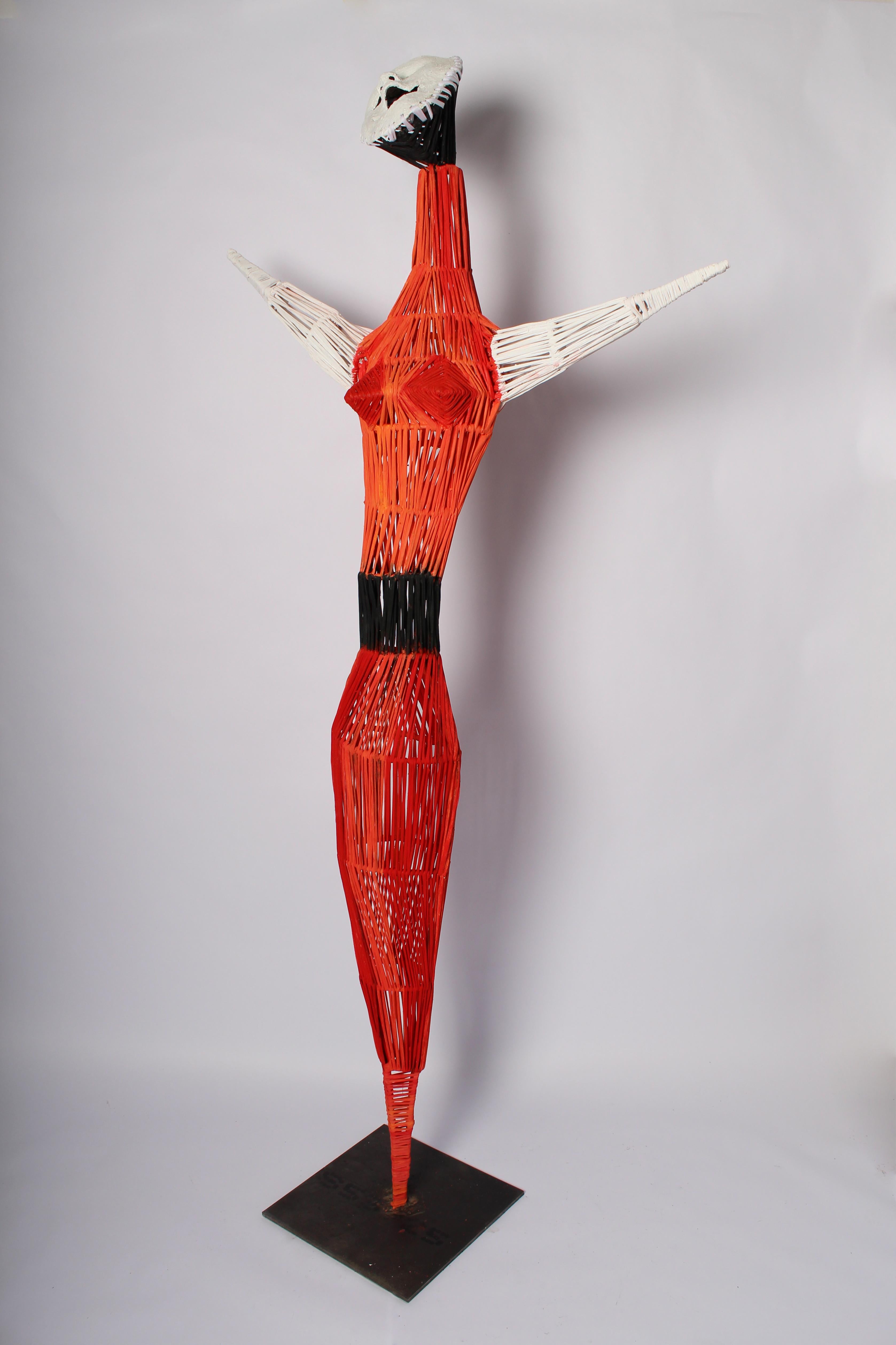 Liberty, Elisia Nghidishange, Mixed media sculpture For Sale 9