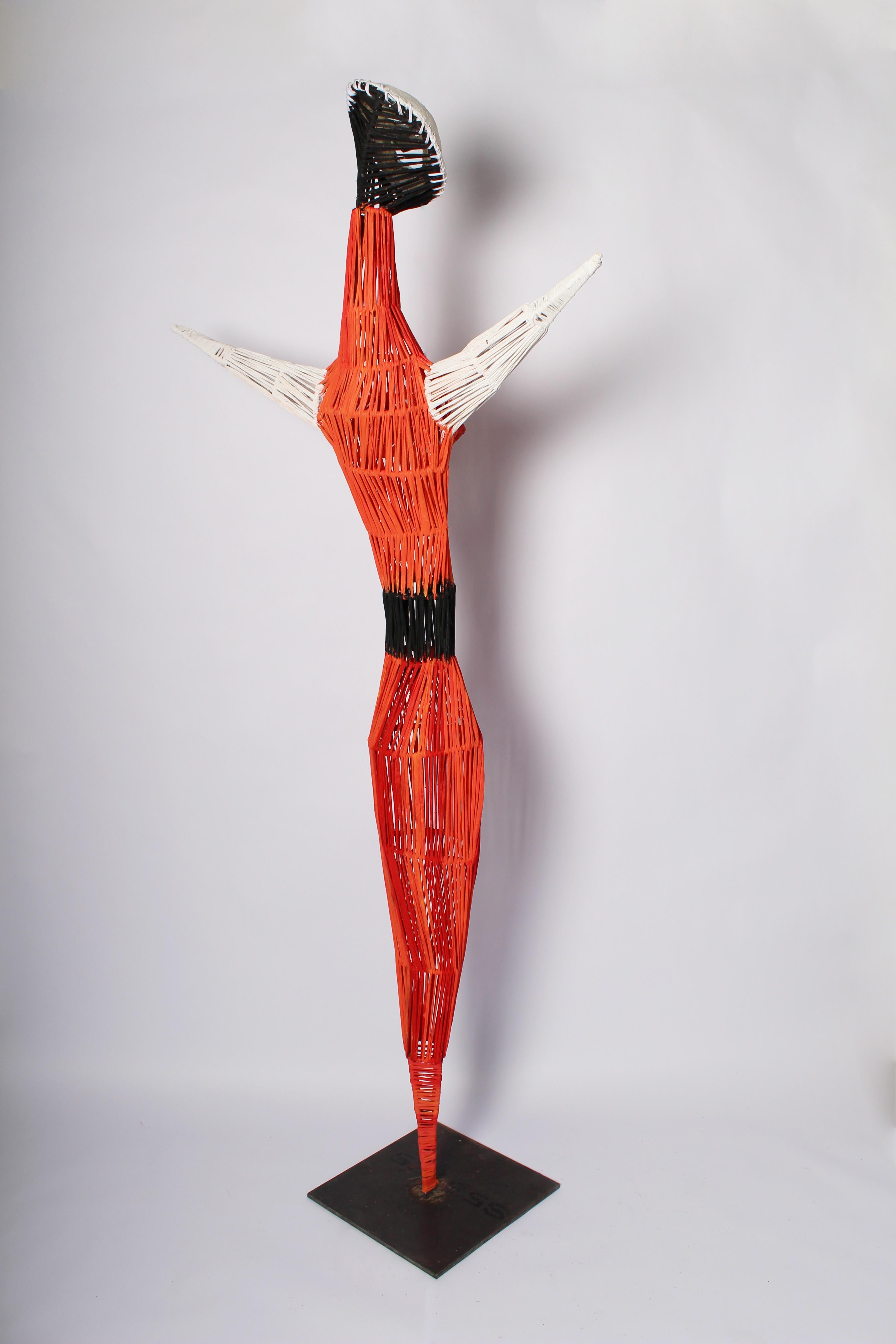 Liberty, Elisia Nghidishange, Mixed media sculpture For Sale 10
