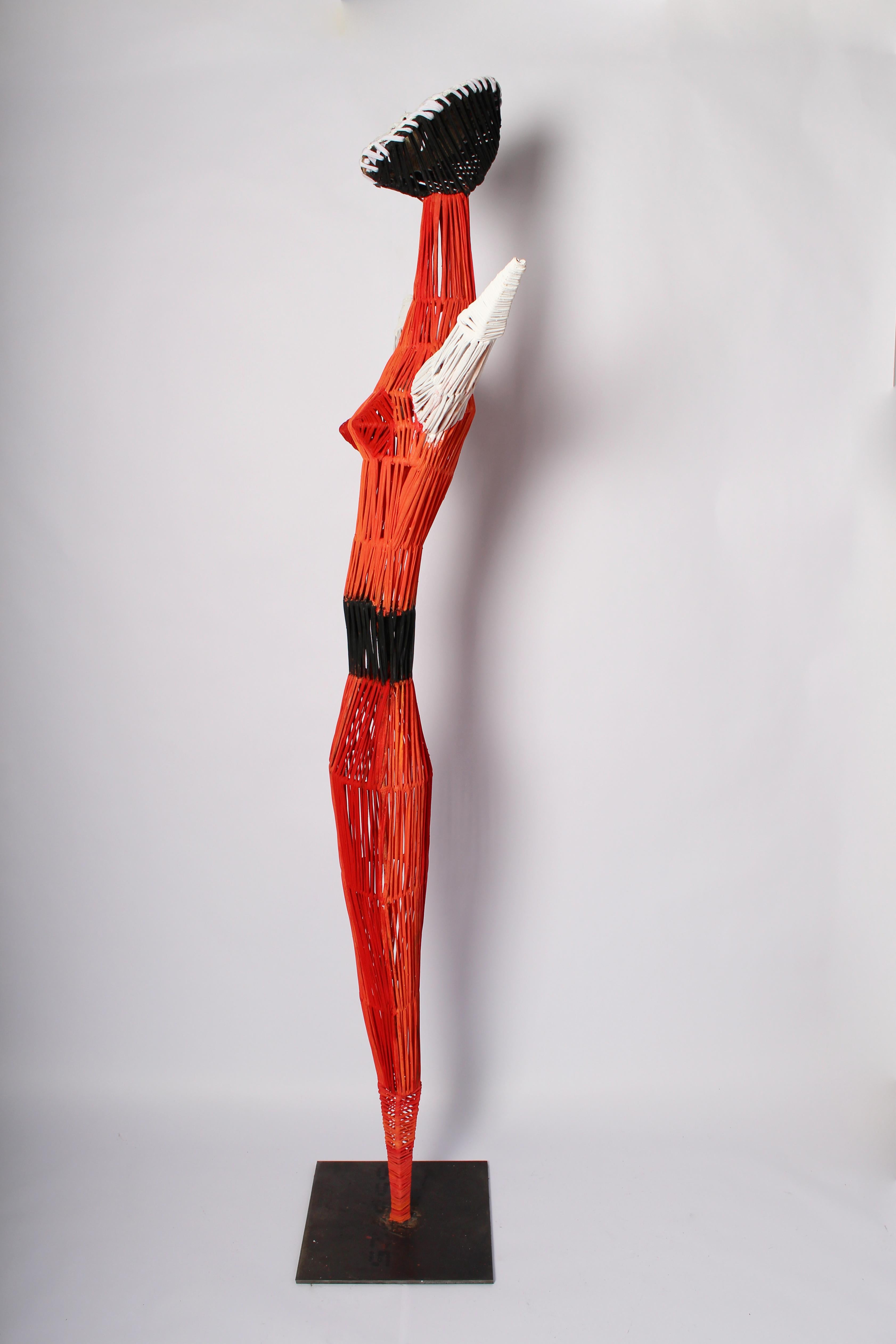 Liberty, Elisia Nghidishange, Mixed media sculpture For Sale 6
