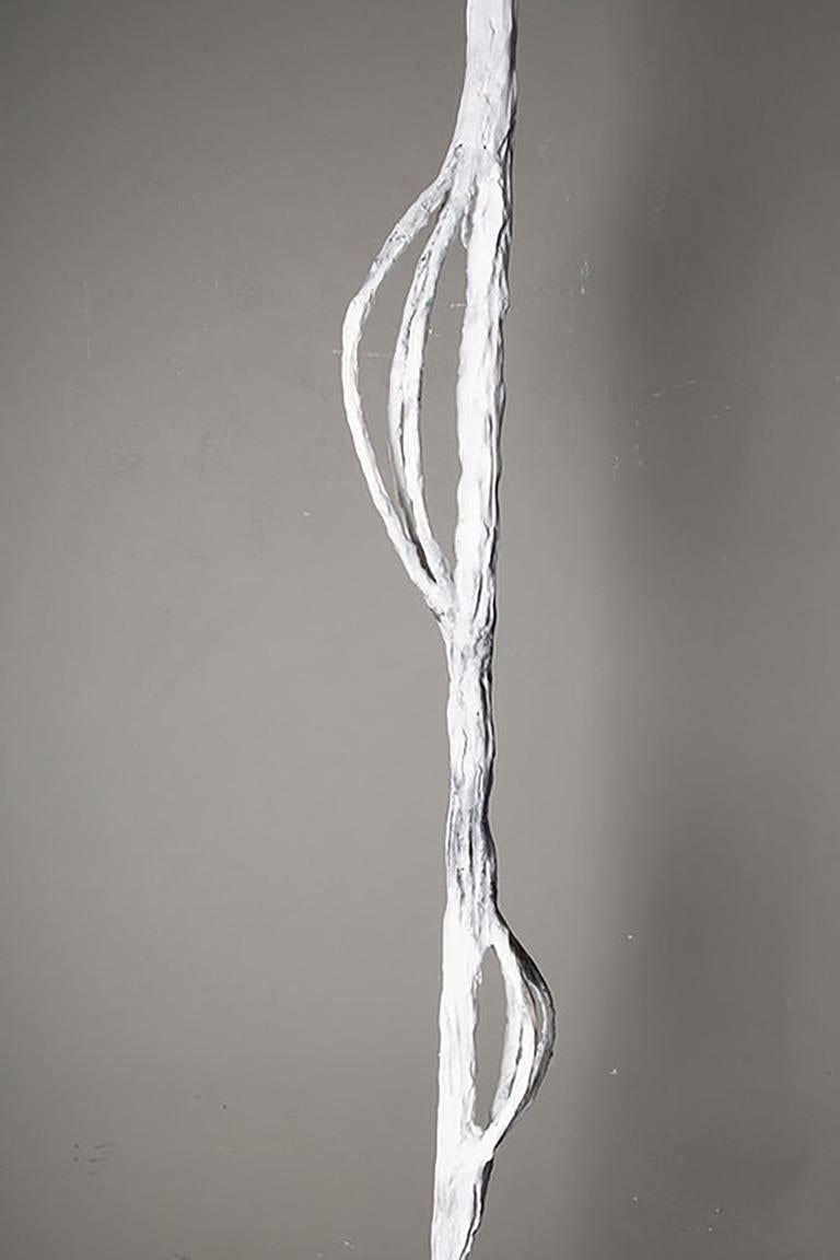 Looking Down 3, Elisia Nghidishange, mixed media, plaster, wire, wood 6