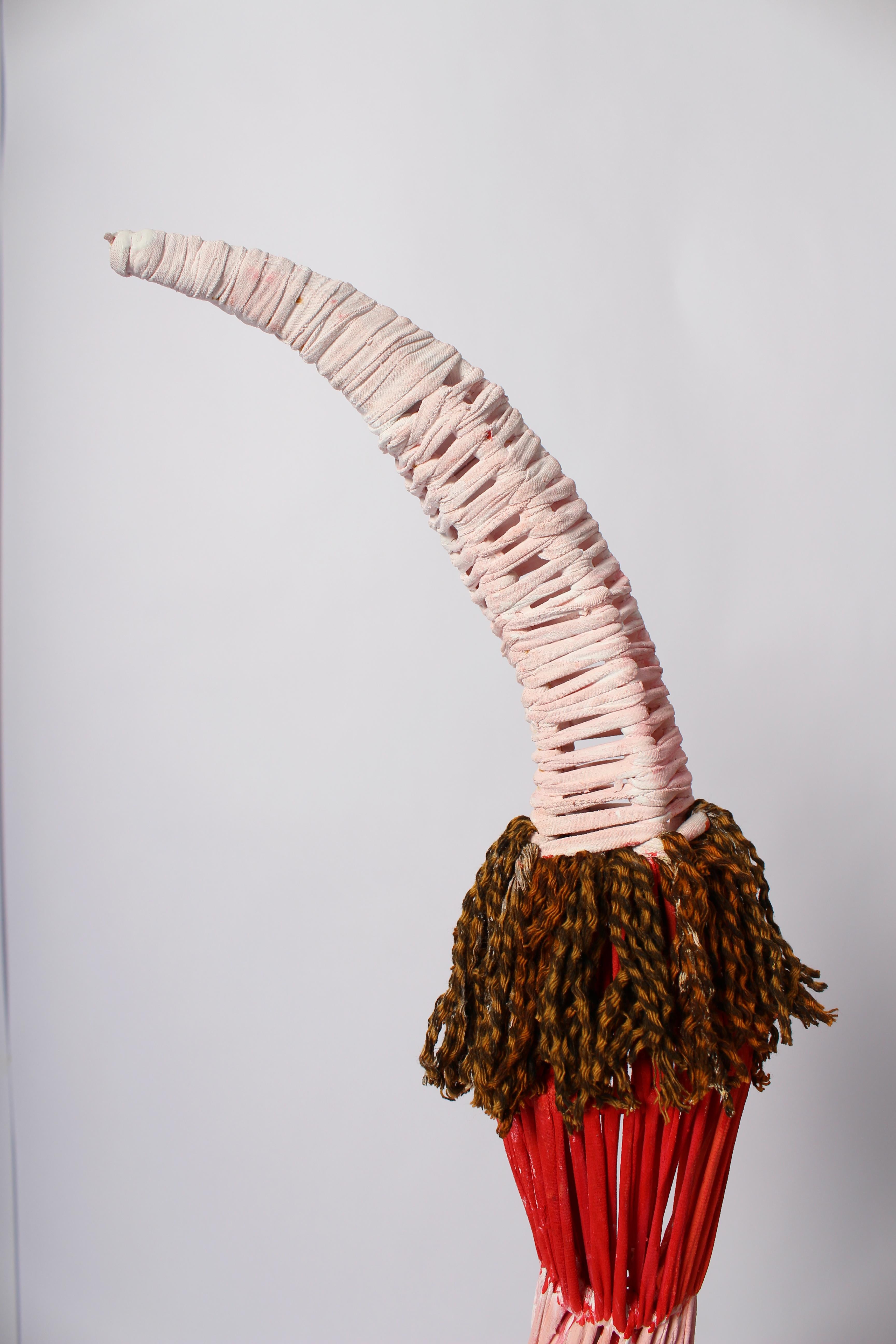 Peace Harmonist 2, Elisia Nghidishange, Mixed media sculpture For Sale 11