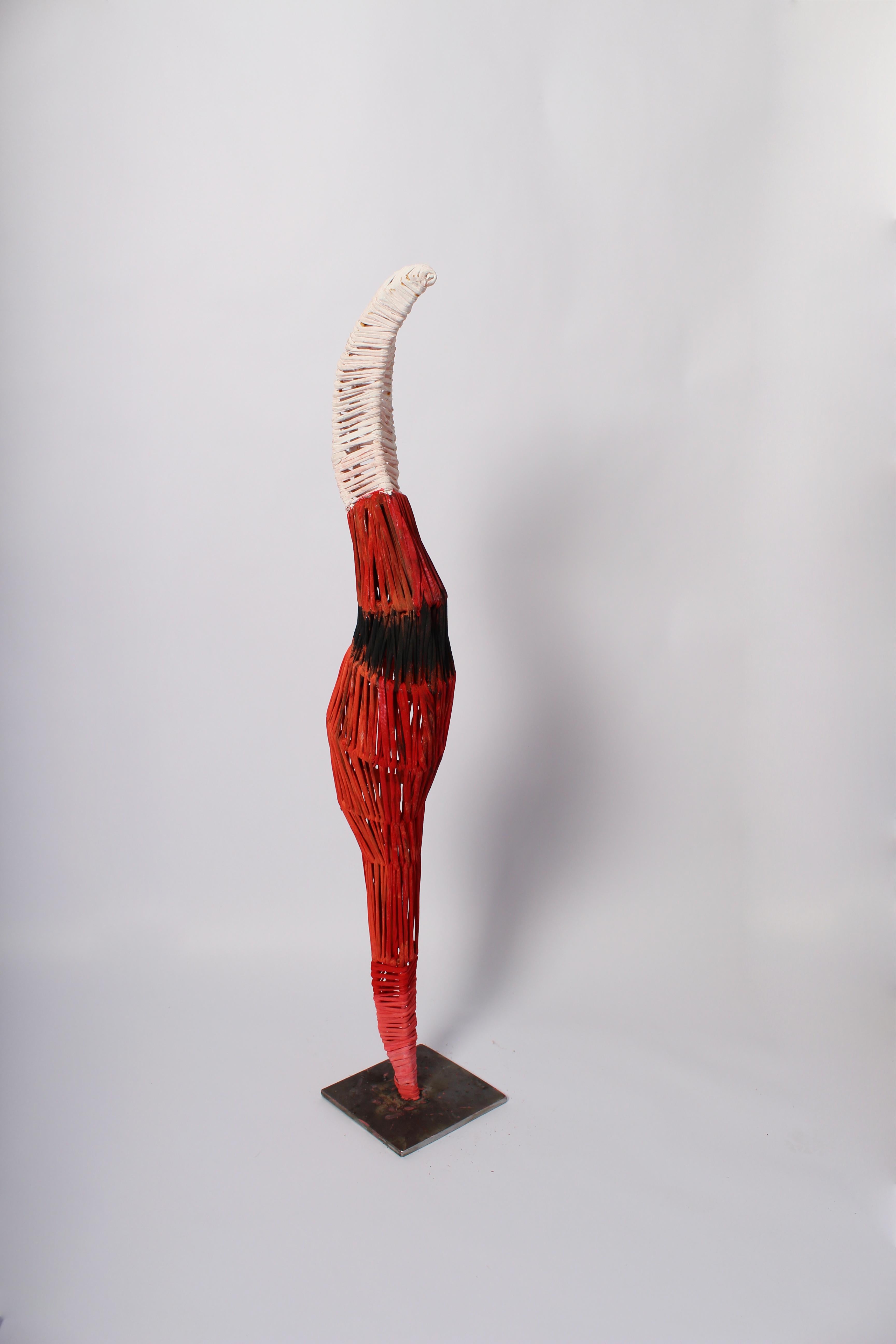 Peace Harmonist 3, Elisia Nghidishange, Mixed media sculpture For Sale 10
