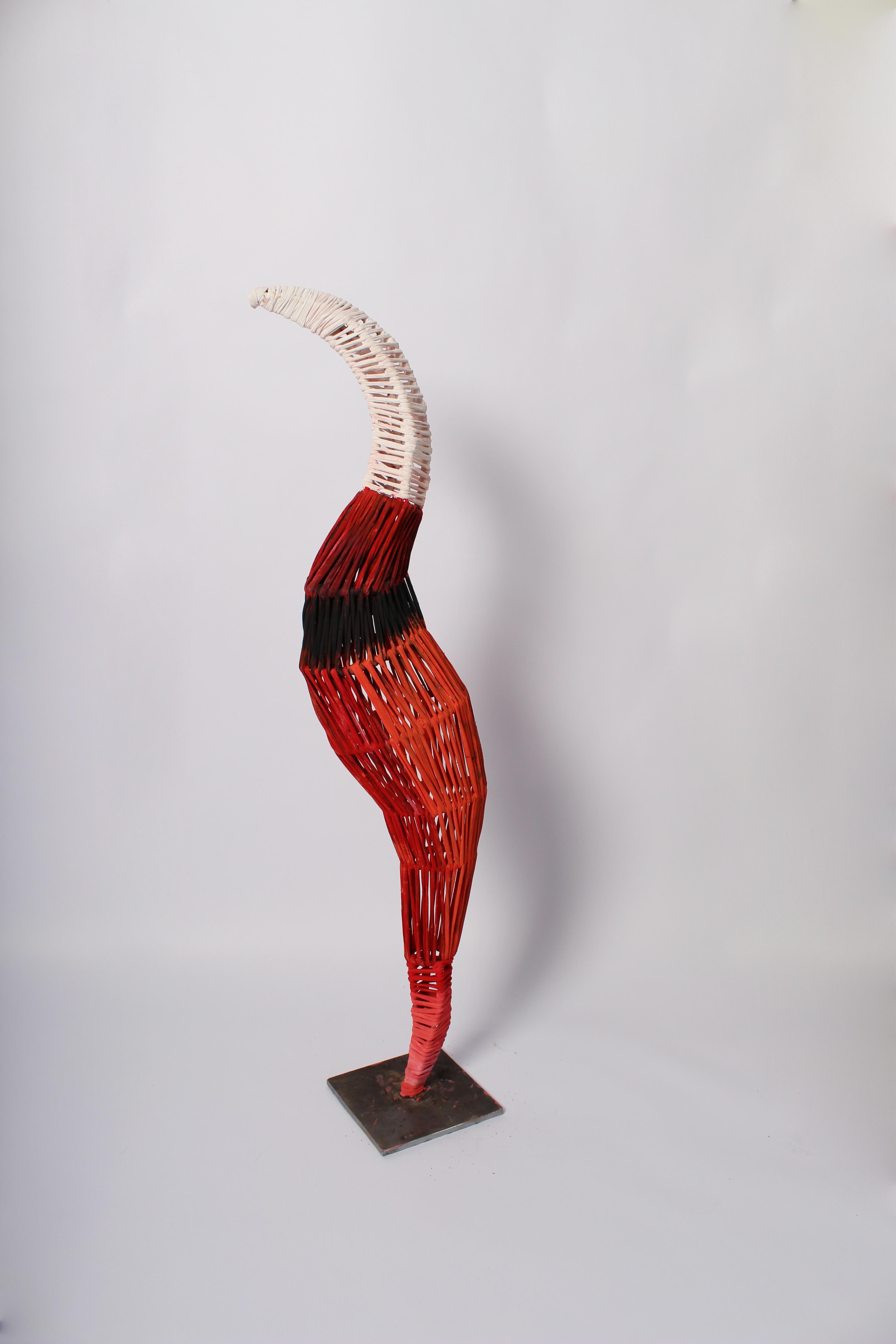 Peace Harmonist 3, Elisia Nghidishange, Mixed media sculpture For Sale 11