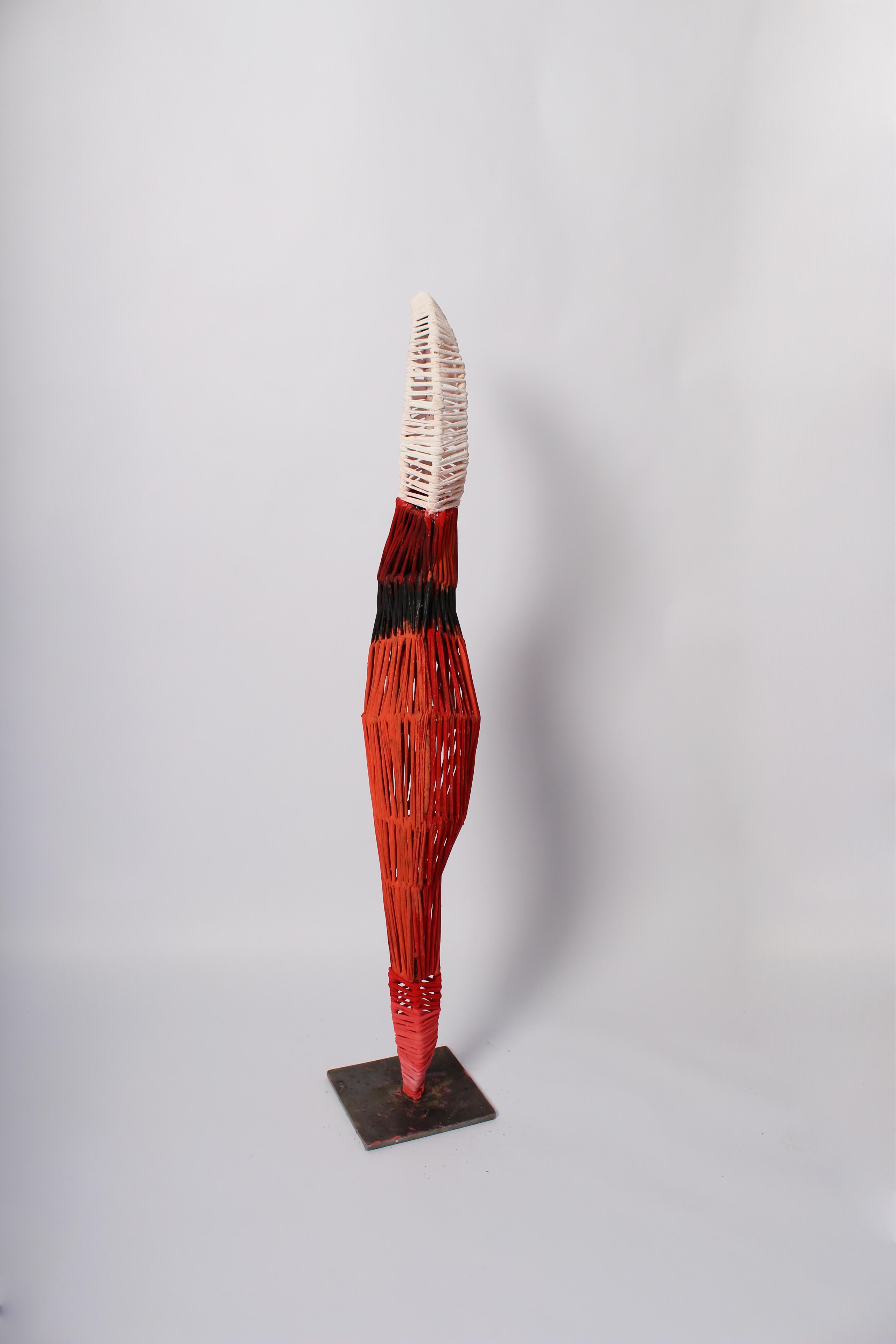 Peace Harmonist 3, Elisia Nghidishange, Mixed media sculpture For Sale 2