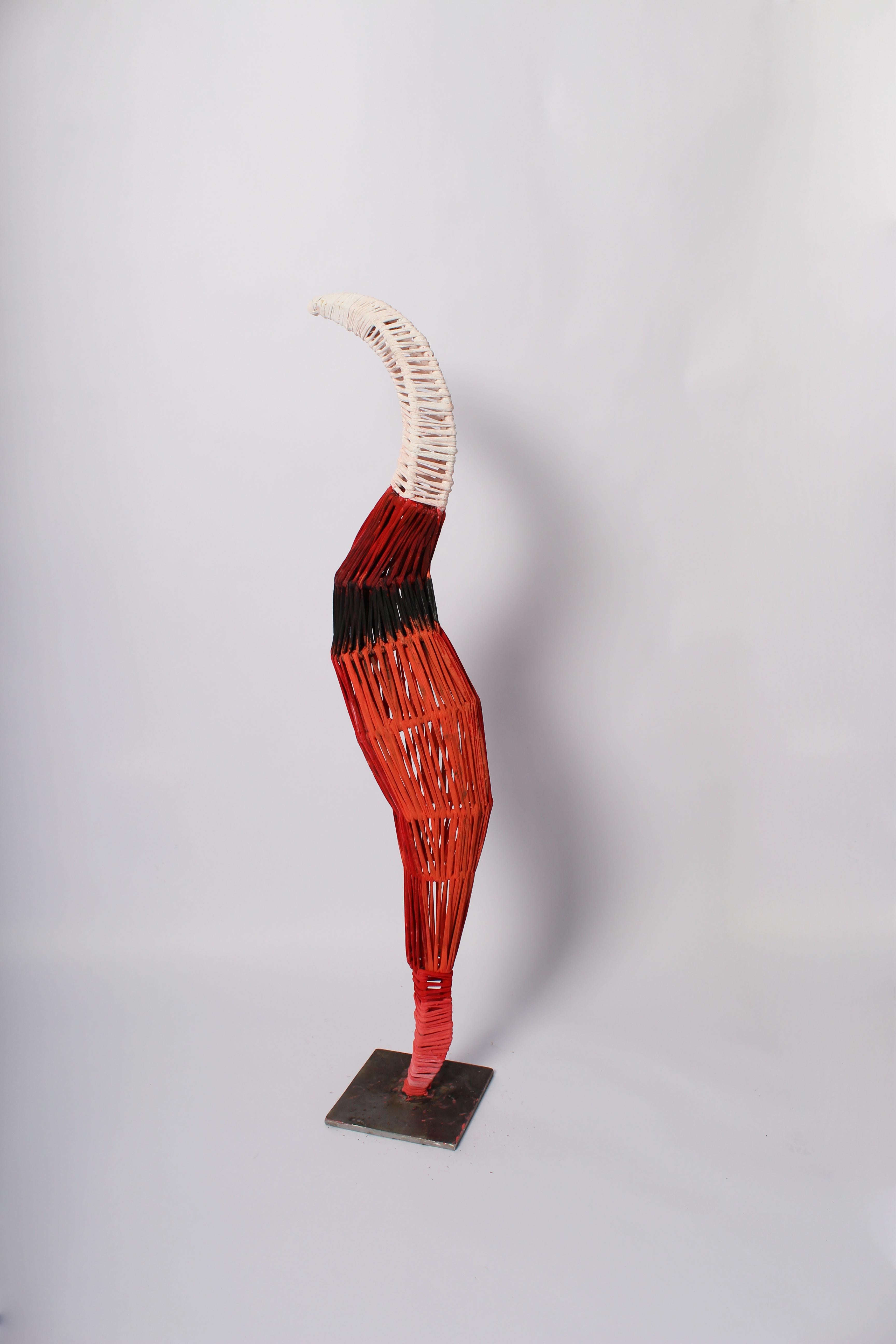 Peace Harmonist 3, Elisia Nghidishange, Mixed media sculpture For Sale 4
