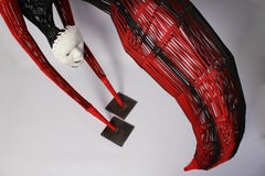 Yoga Pose 2, Elisia Nghidishange, Mixed media sculpture