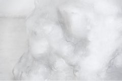 Elissa Lacoste Taburete contemporáneo Sueño con tiempos megalíticos Serie, Silicona