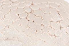 Elissa Lacoste Taburete contemporáneo Sueño con tiempos megalíticos serie, silicona