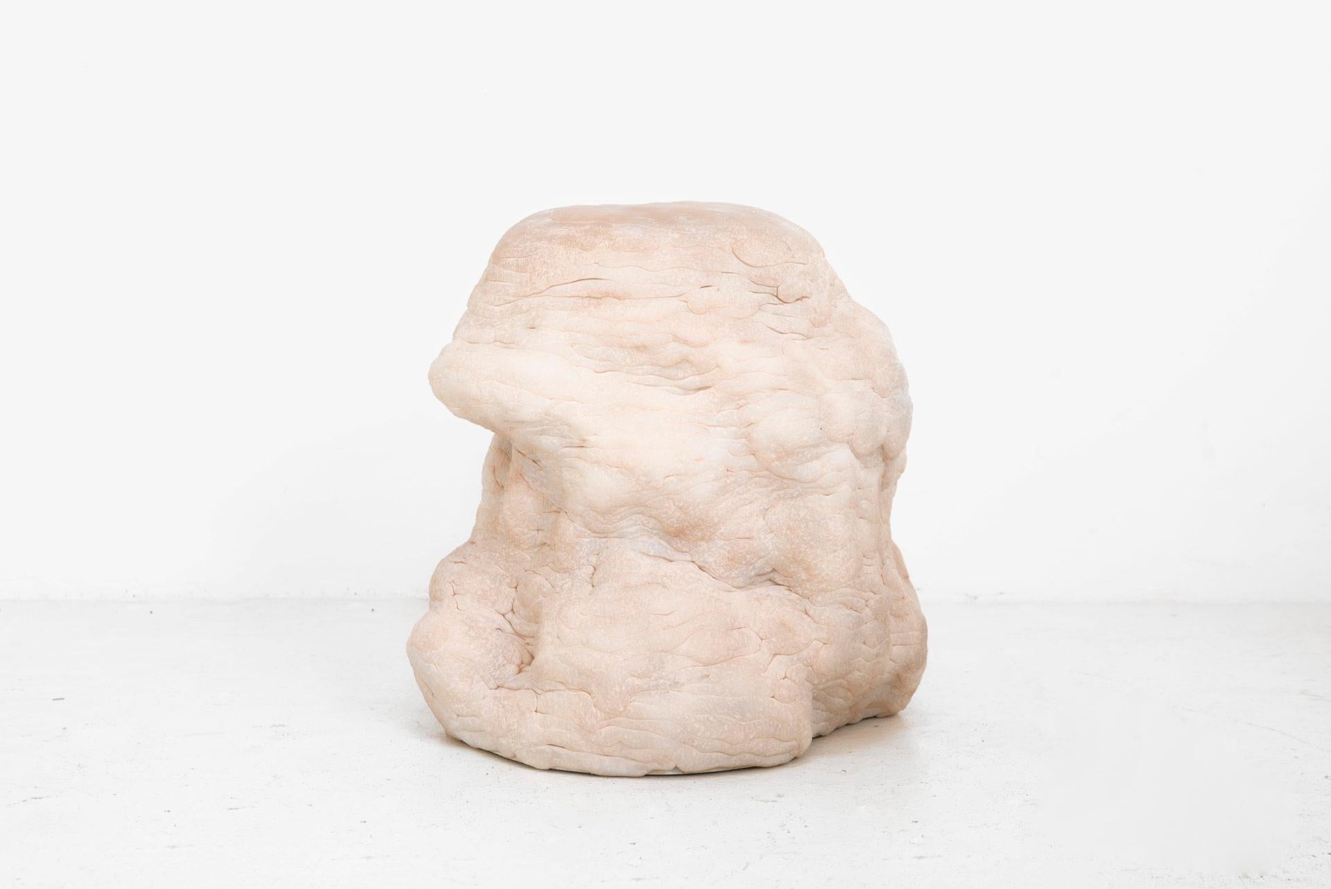 Silicone Elissa Lacoste Contemporary Stool I dream of megalithic times series, silicone For Sale