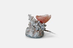 Elissa Lacoste Lampada da Tavolo Contemporanea Modello Epilith IV Alluminio Resina