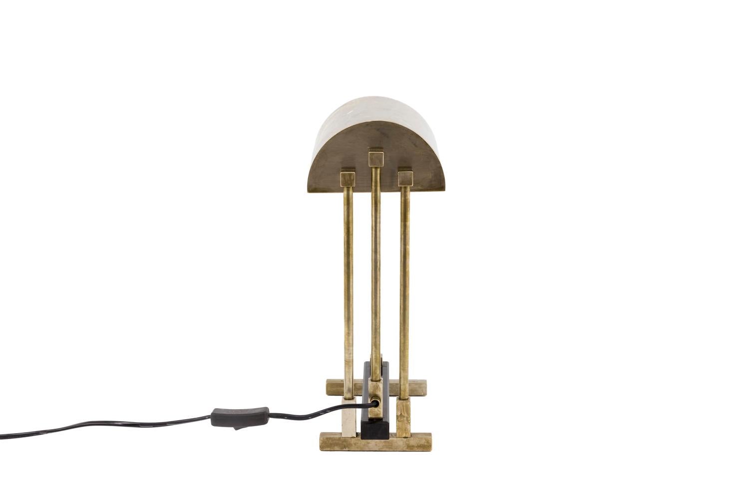 Modern Elite Diamant, Lampe in Nickel-Plated Brass, Vers, 1930