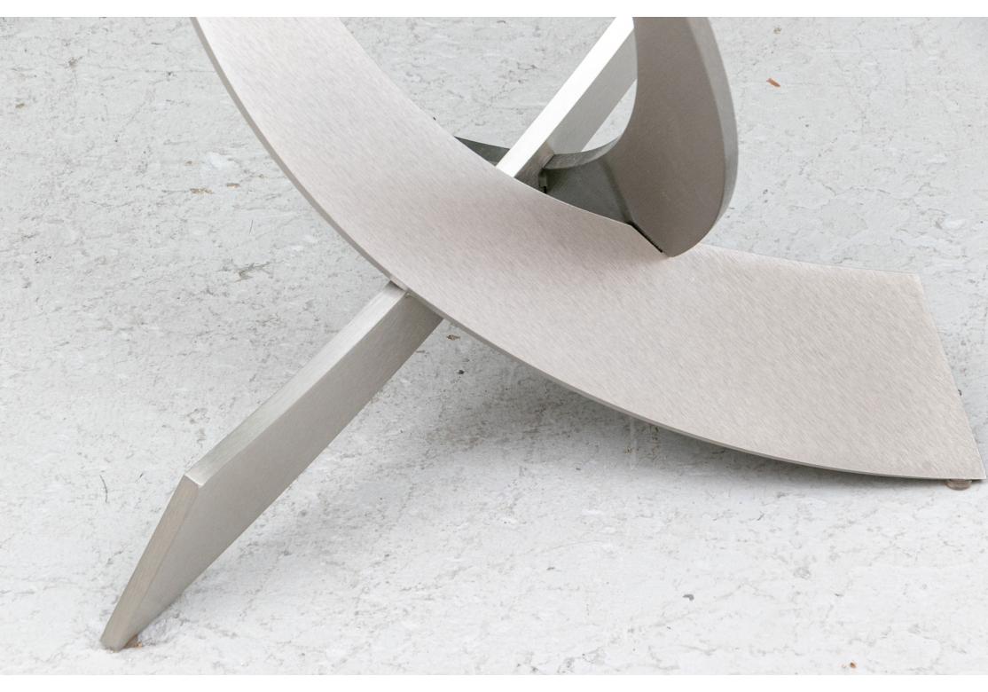 Mid-Century Modern Elite Studio Be. Table d'extrémité en roseau conçue par Carl Muller en vente
