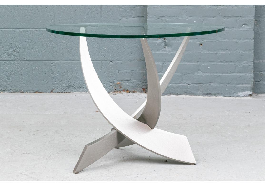 XXIe siècle et contemporain Elite Studio Be. Table d'extrémité en roseau conçue par Carl Muller en vente