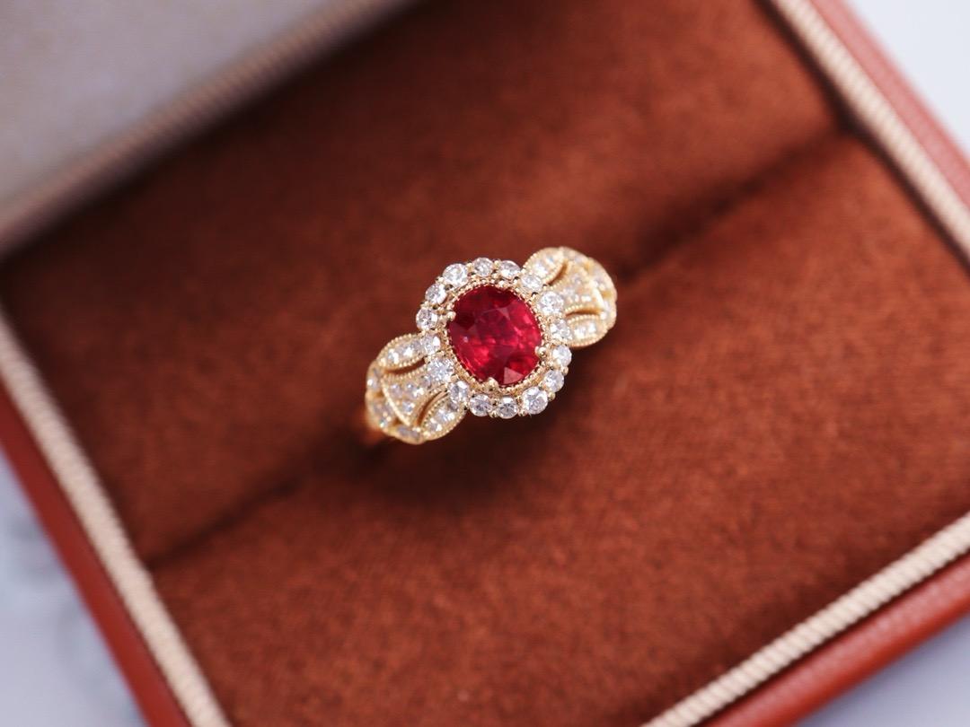 Bague en or jaune 18K avec diamant Elite To Be Be Unisexe en vente